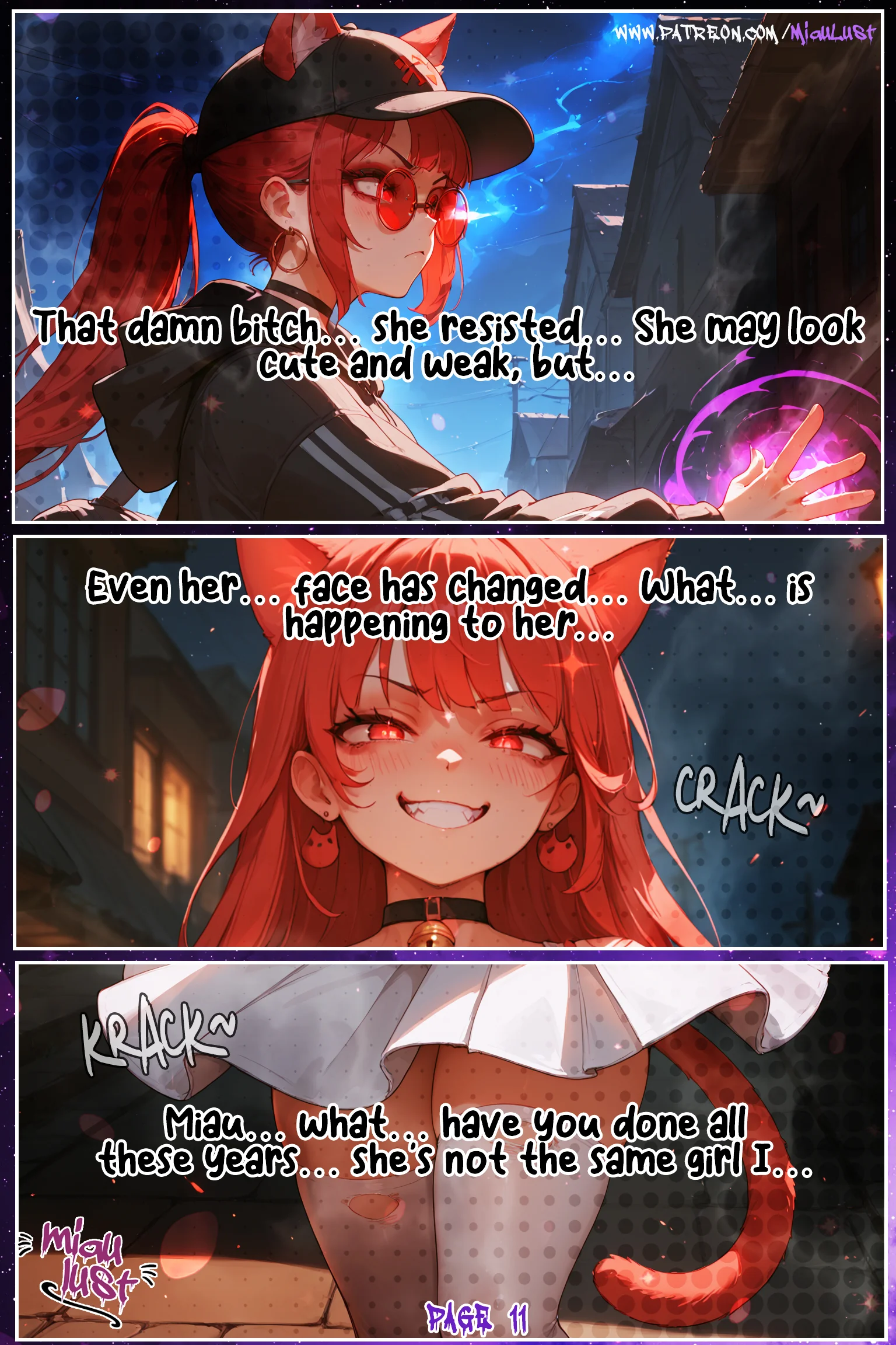 Miau original comic by Miaulust — Cat – Napped 2, page 13