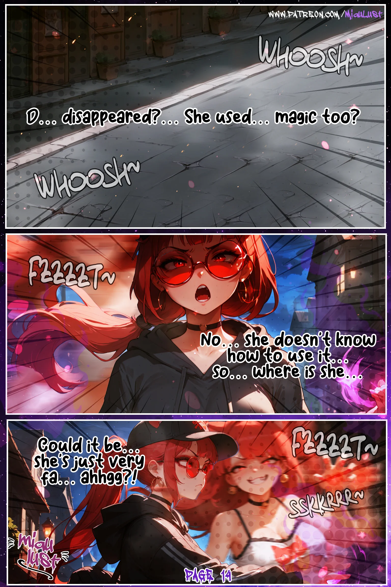 Miau original comic by Miaulust — Cat – Napped 2, page 16
