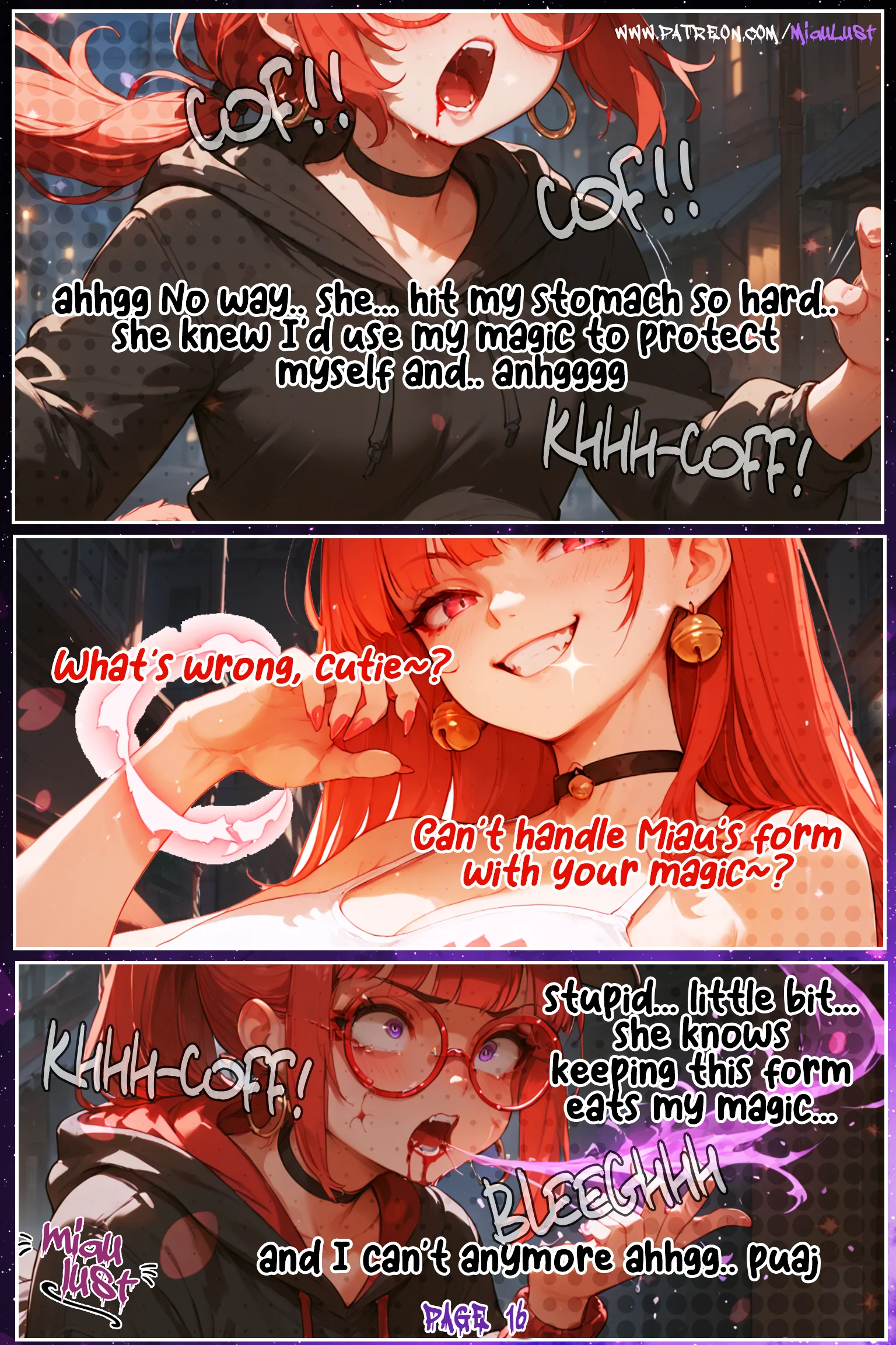 Miau original comic by Miaulust — Cat – Napped 2, page 18