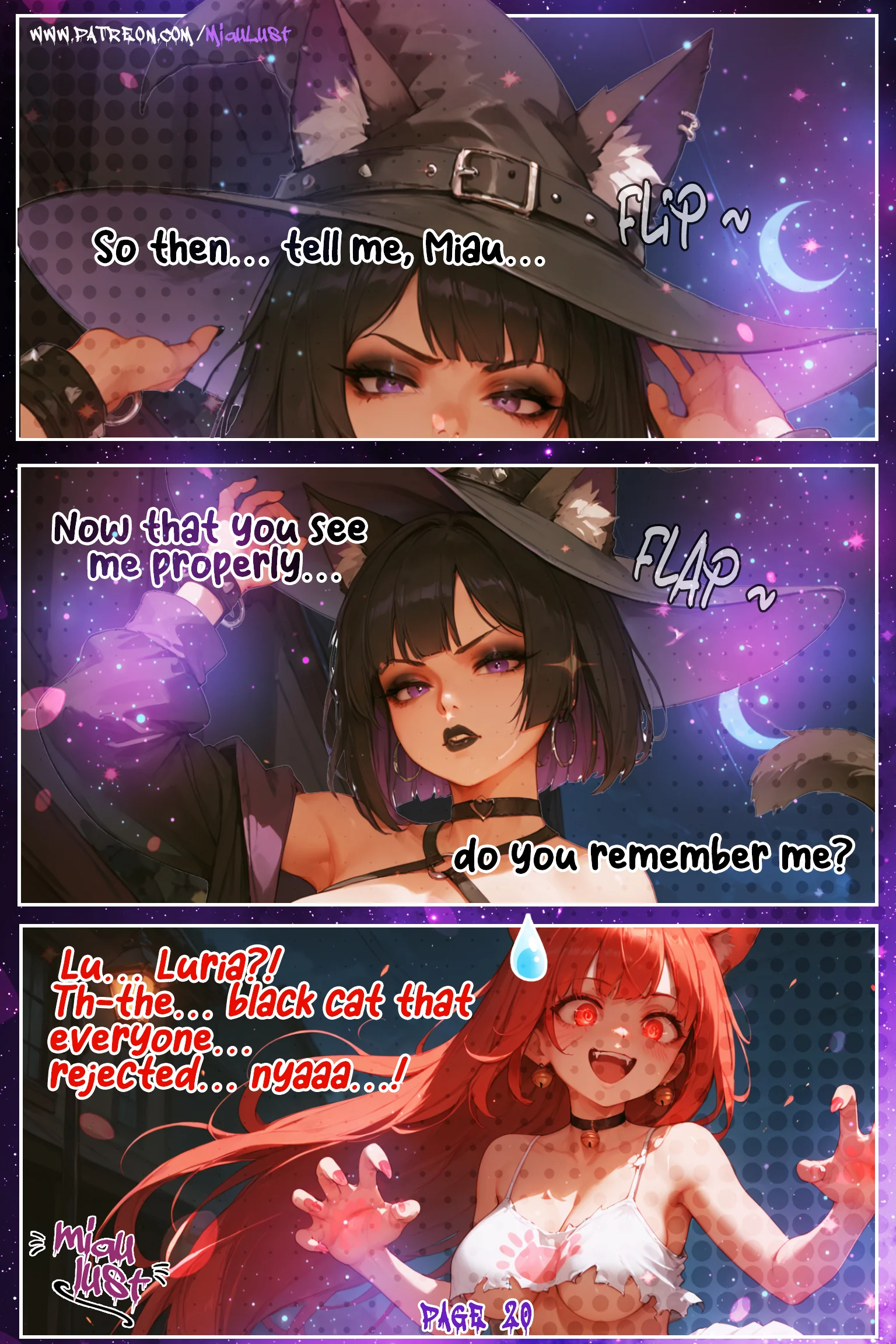 Miau original comic by Miaulust — Cat – Napped 2, page 22