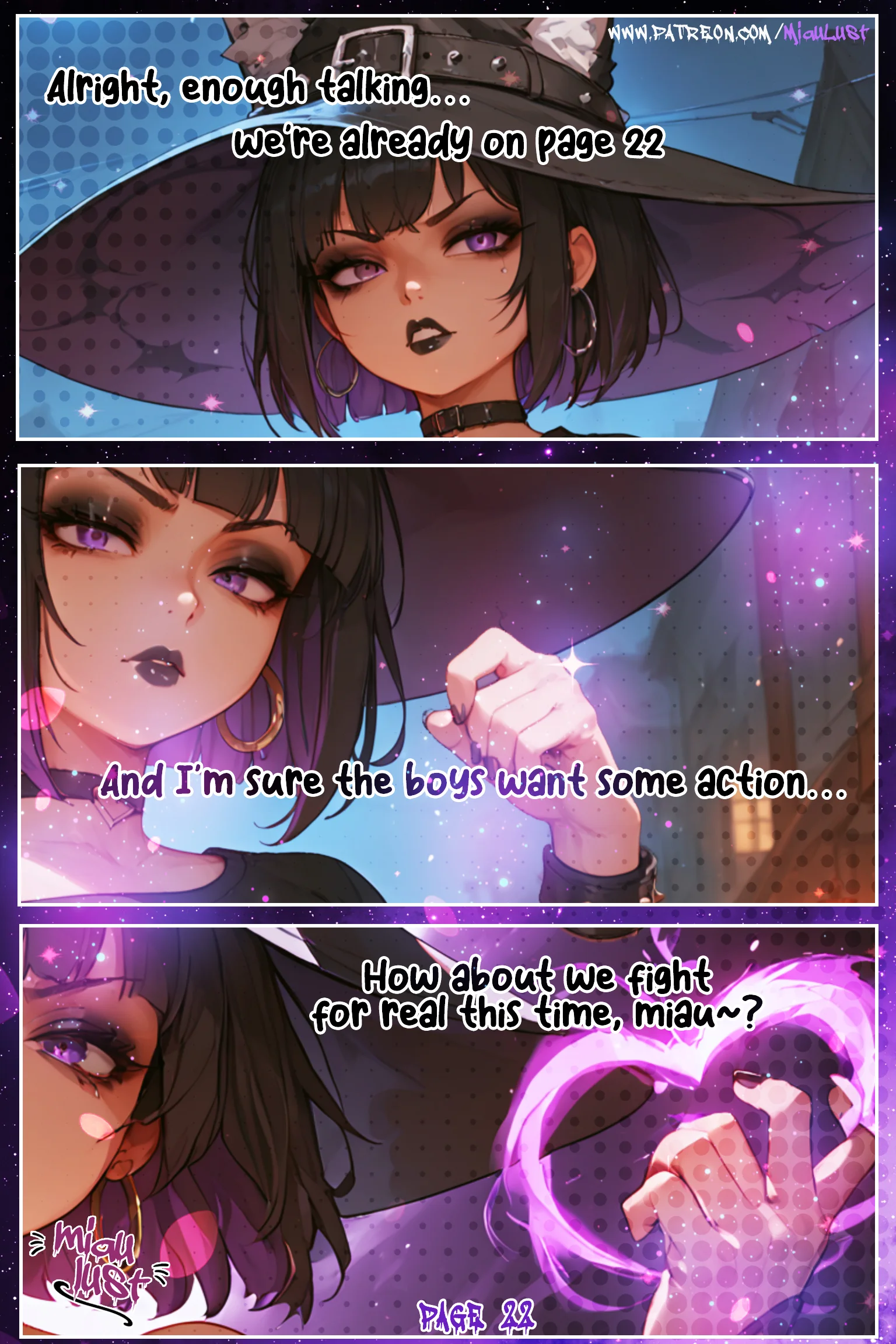 Miau original comic by Miaulust — Cat – Napped 2, page 24