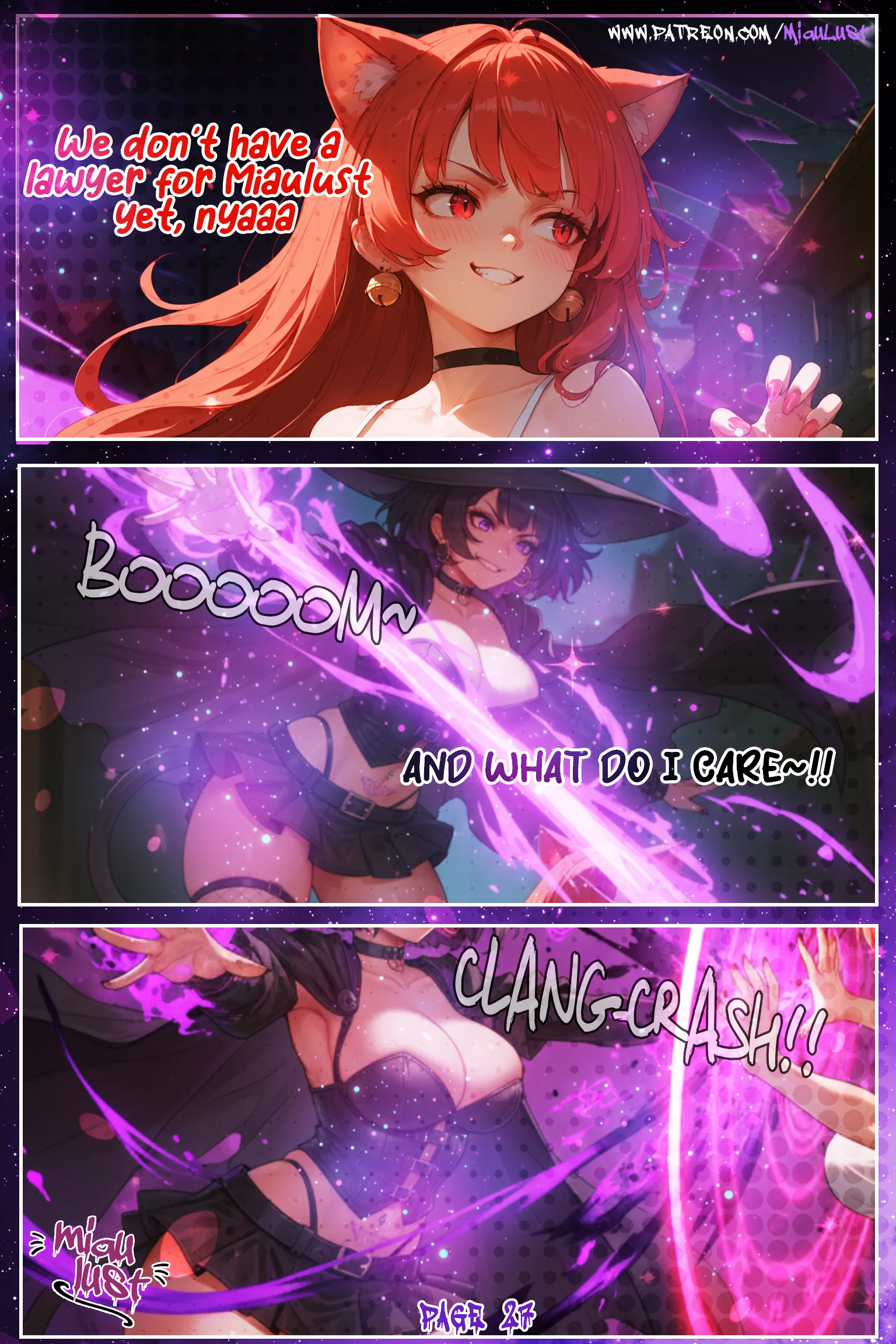 Miau original comic by Miaulust — Cat – Napped 2, page 30