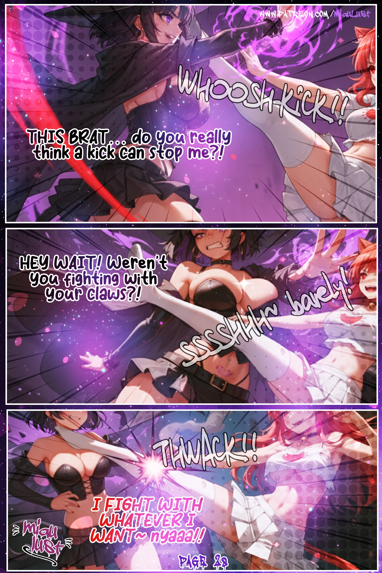 Miau original comic by Miaulust — Cat – Napped 2, page 31