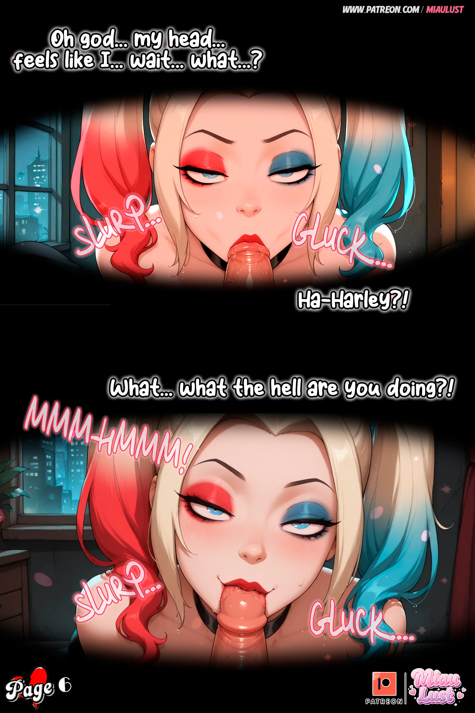 Daddys Lil Slut original comic by Miaulust — Daddys Lil Slut, page 9