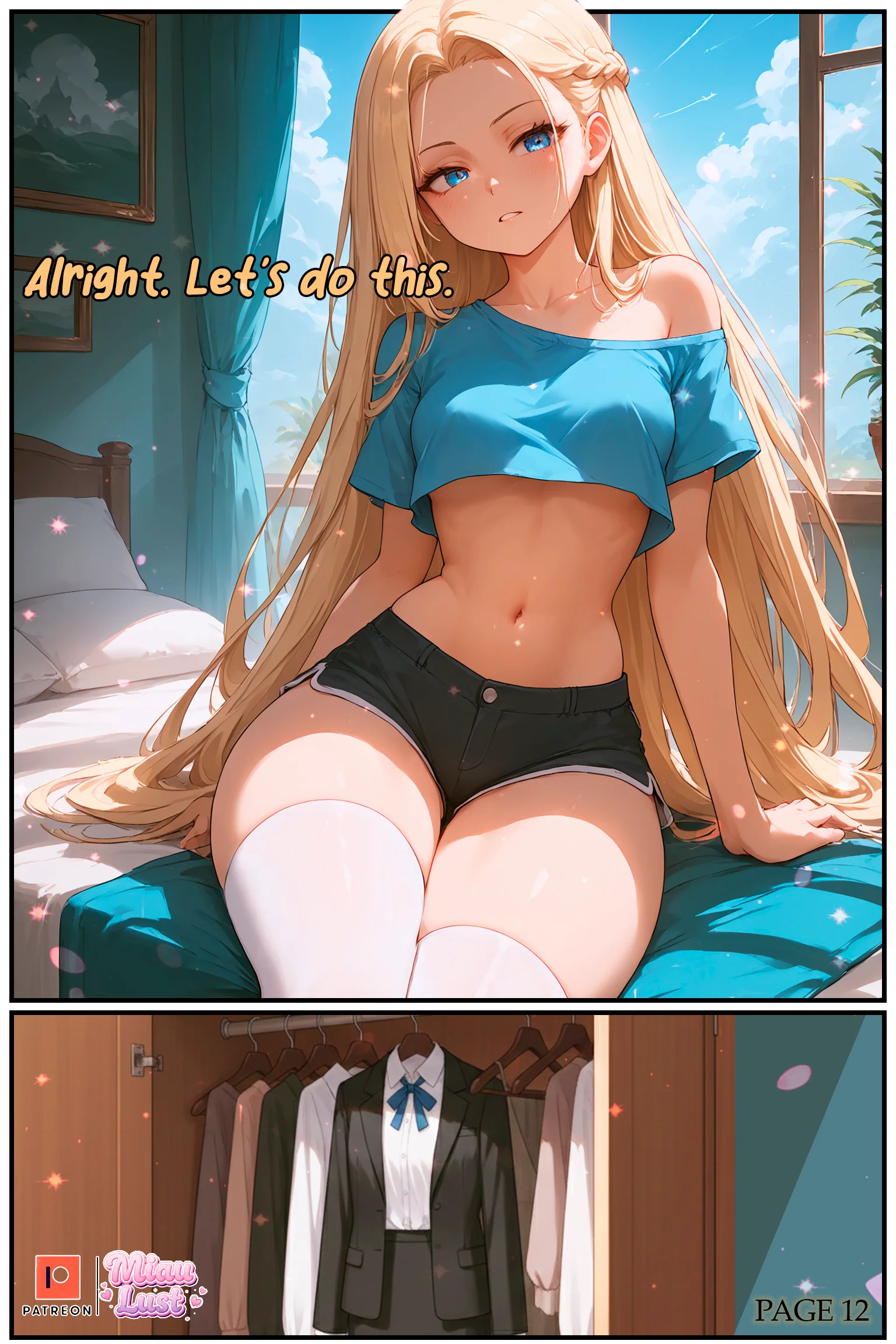 Power and Lexi original comic by Miaulust — Lexi Law, page 15