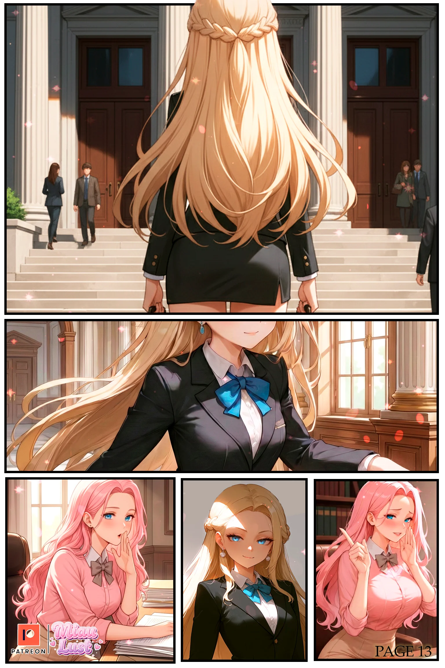 Power and Lexi original comic by Miaulust — Lexi Law, page 17