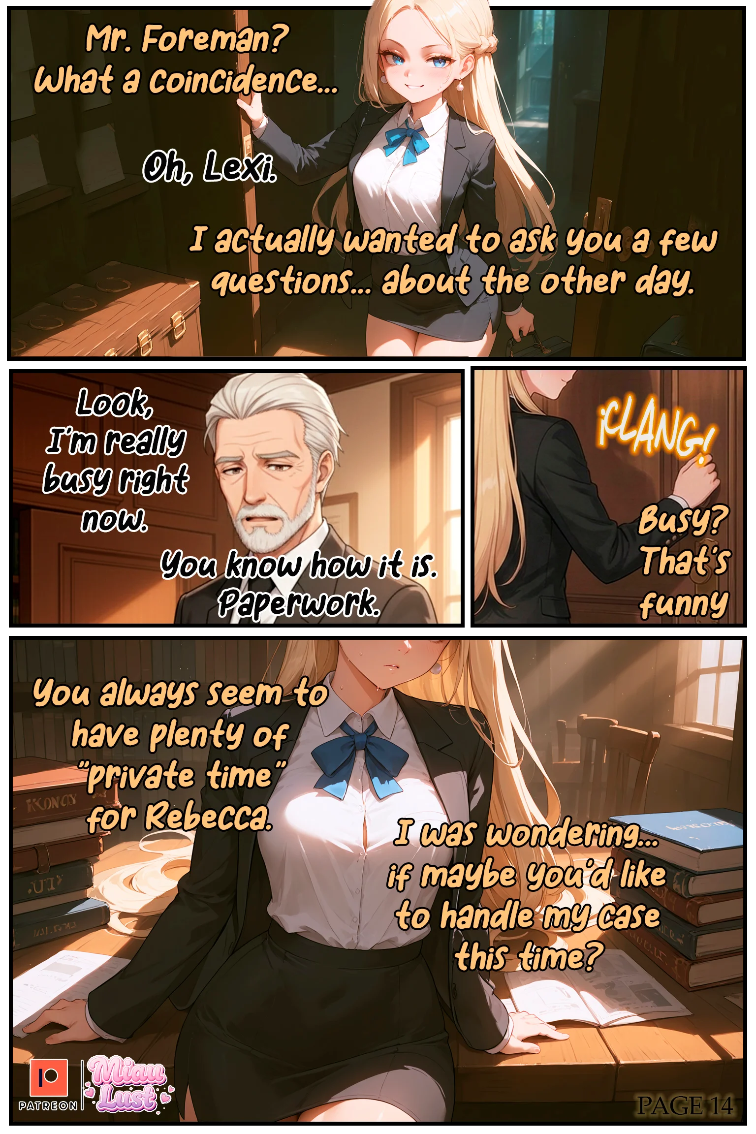 Power and Lexi original comic by Miaulust — Lexi Law, page 18