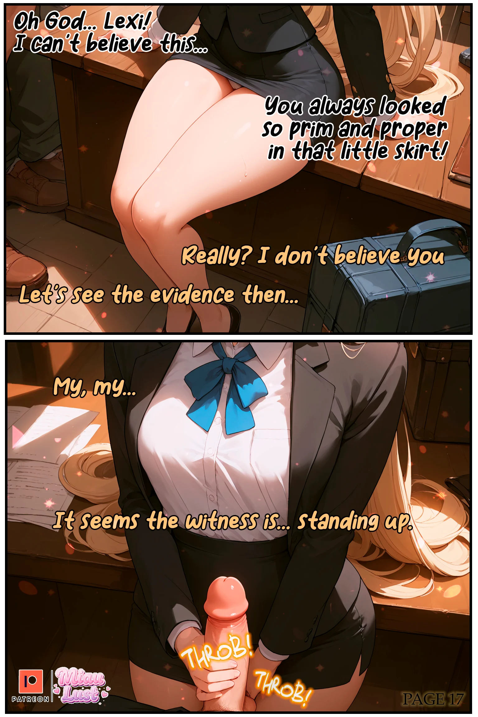 Power and Lexi original comic by Miaulust — Lexi Law, page 21