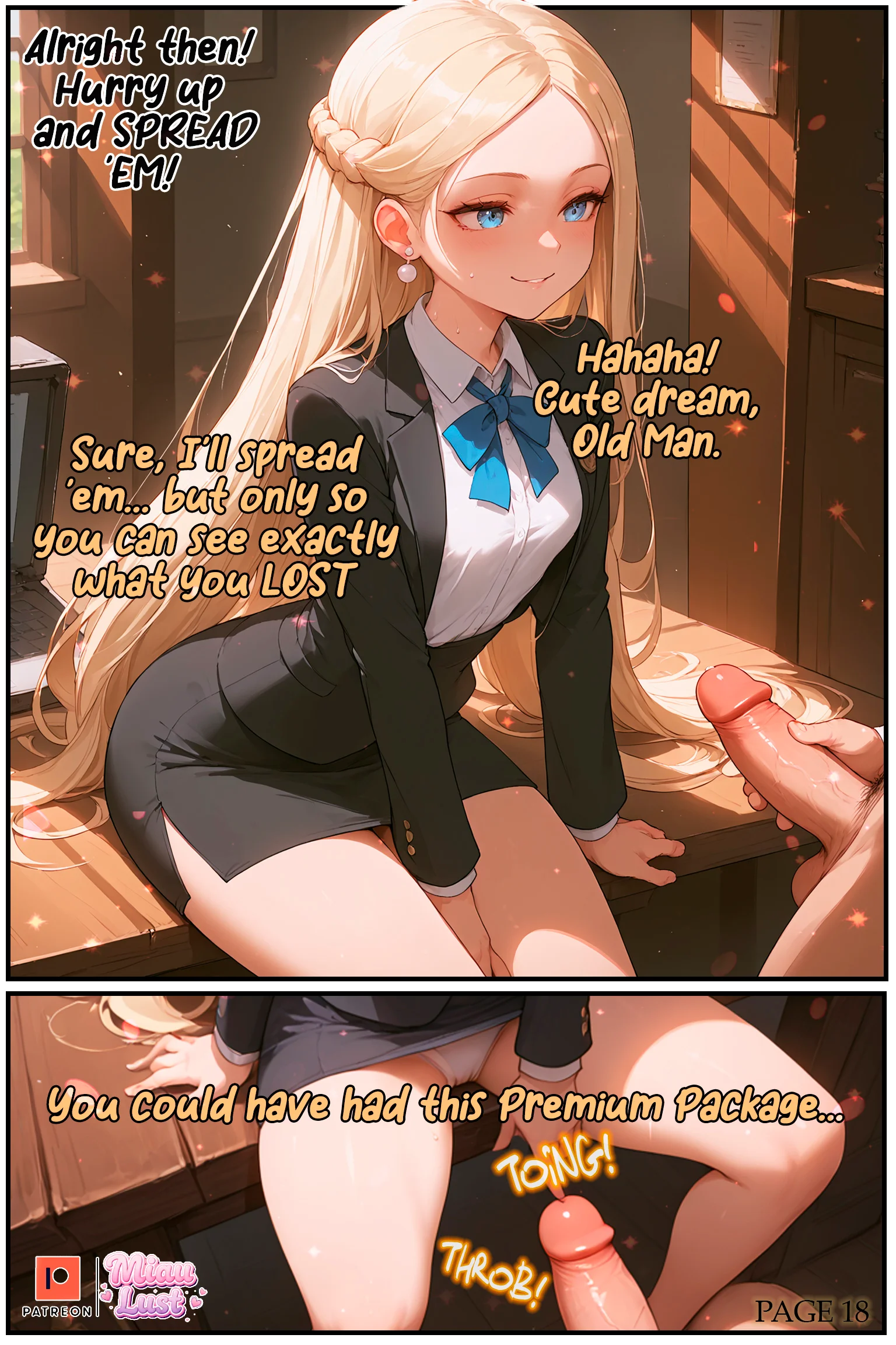 Power and Lexi original comic by Miaulust — Lexi Law, page 22
