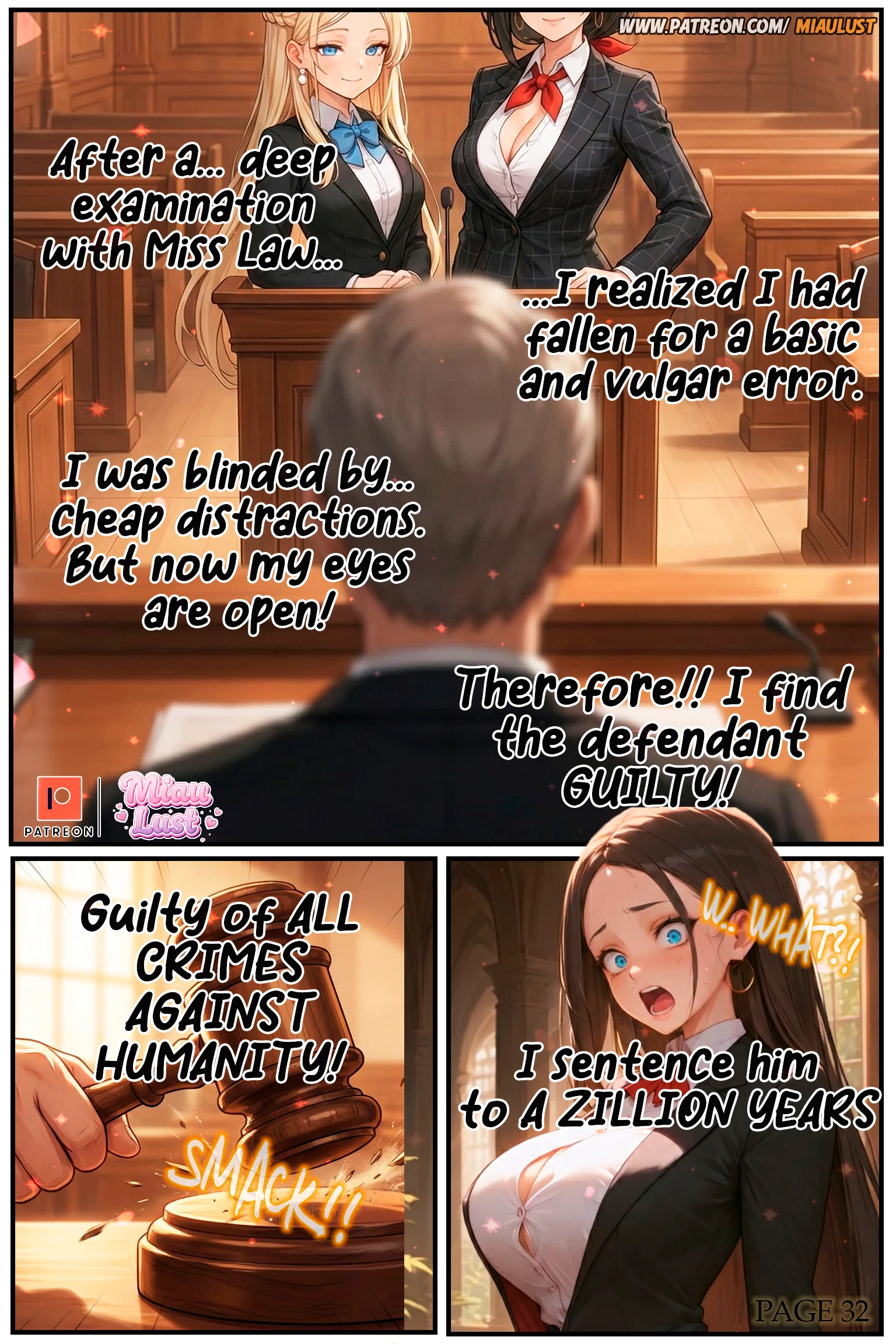 Power and Lexi original comic by Miaulust — Lexi Law, page 37