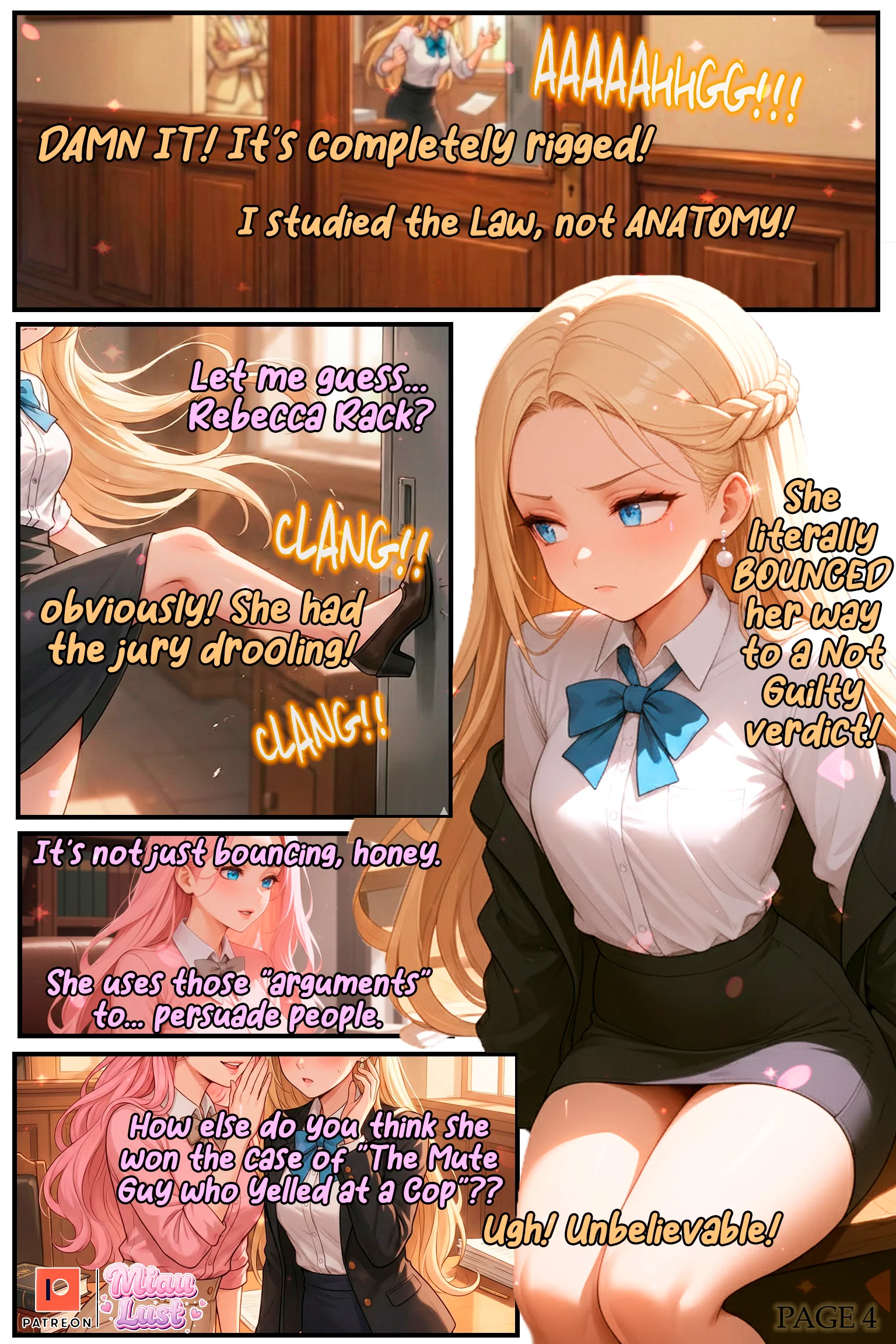 Power and Lexi original comic by Miaulust — Lexi Law, page 7