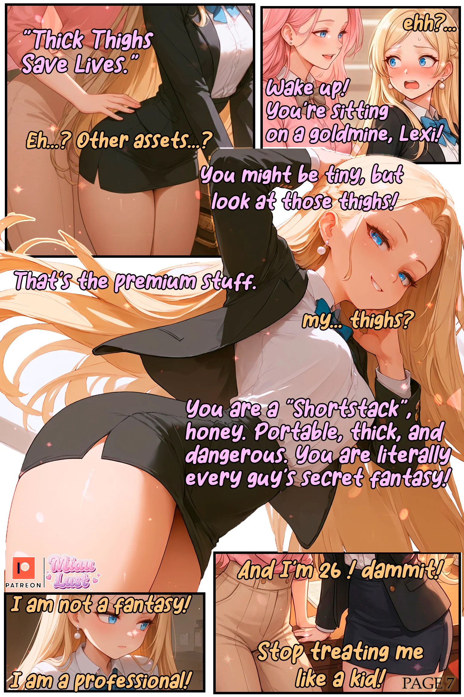 Power and Lexi original comic by Miaulust — Lexi Law, page 10