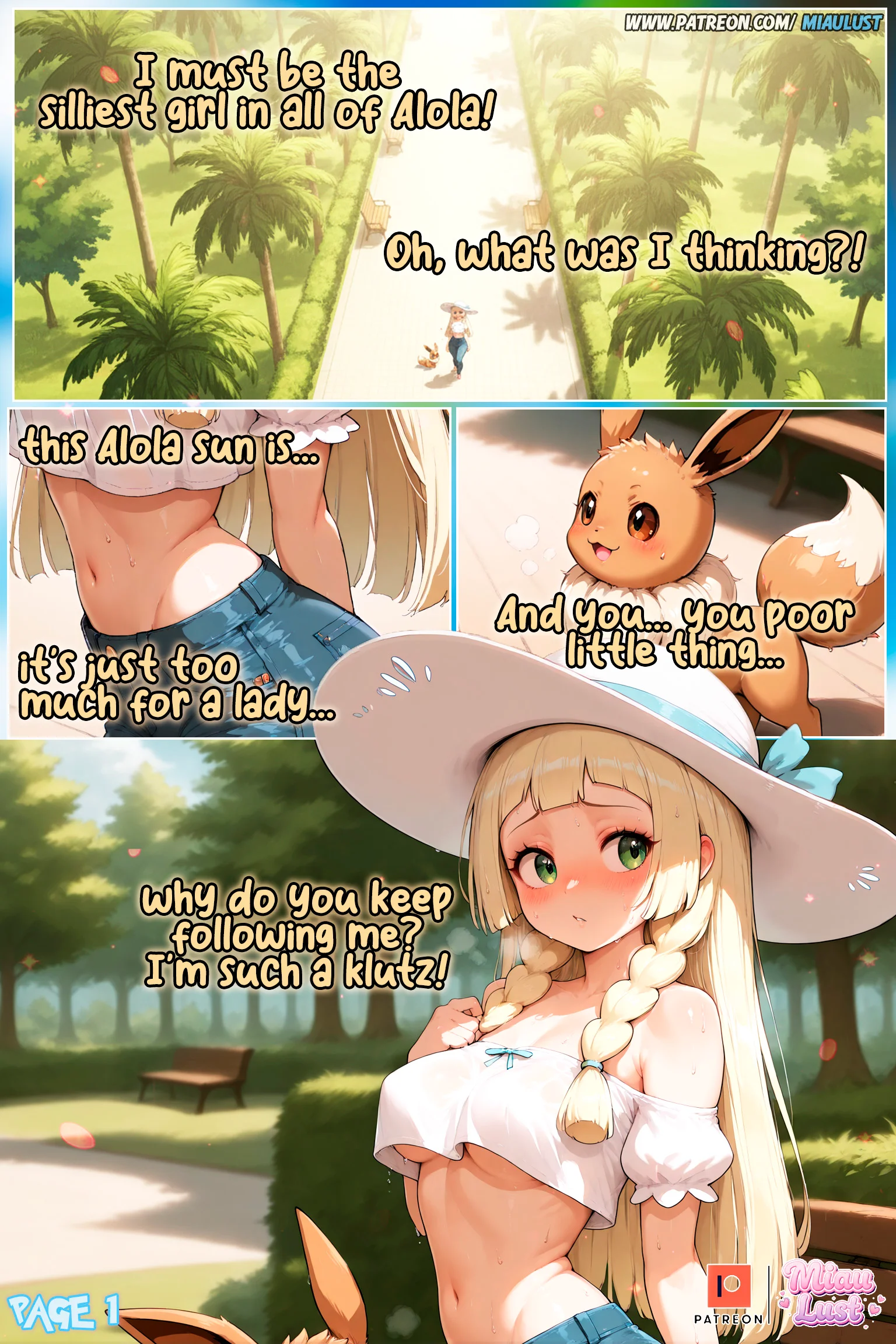 Lillie’s Scoop Pokemon parody comic by Miaulust — Lillie’s Scoop, page 3