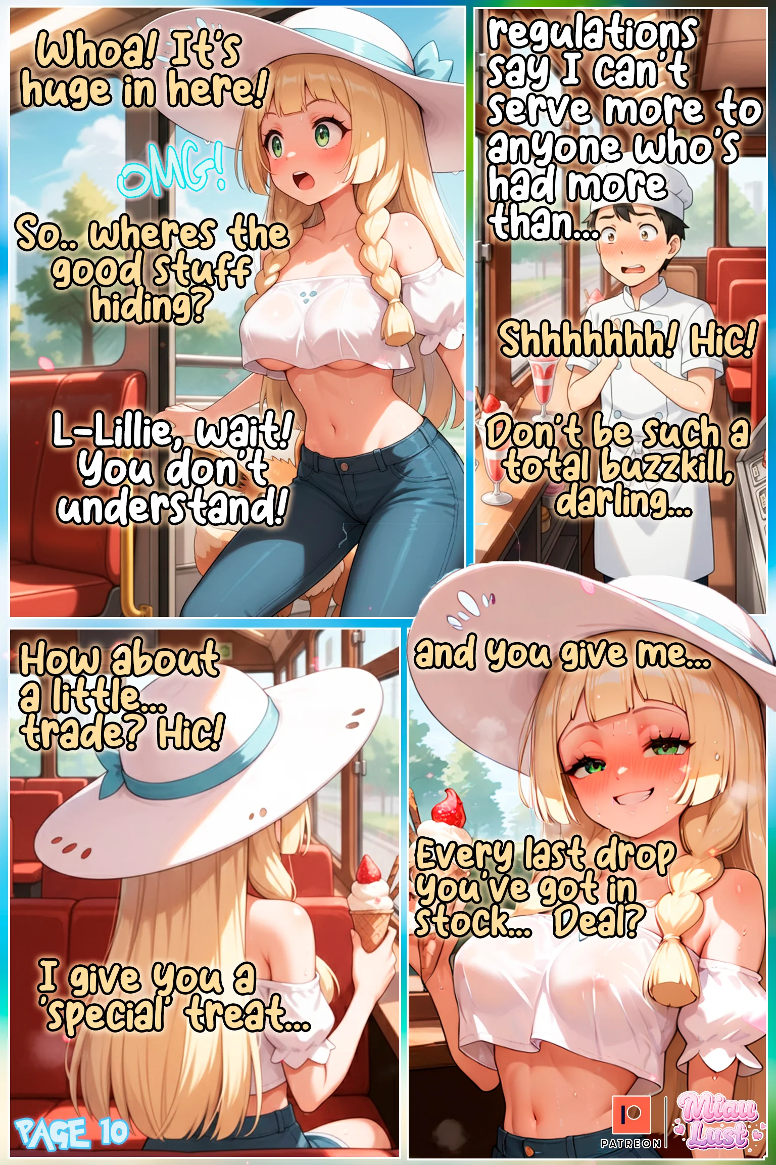 Lillie’s Scoop Pokemon parody comic by Miaulust — Lillie’s Scoop, page 12