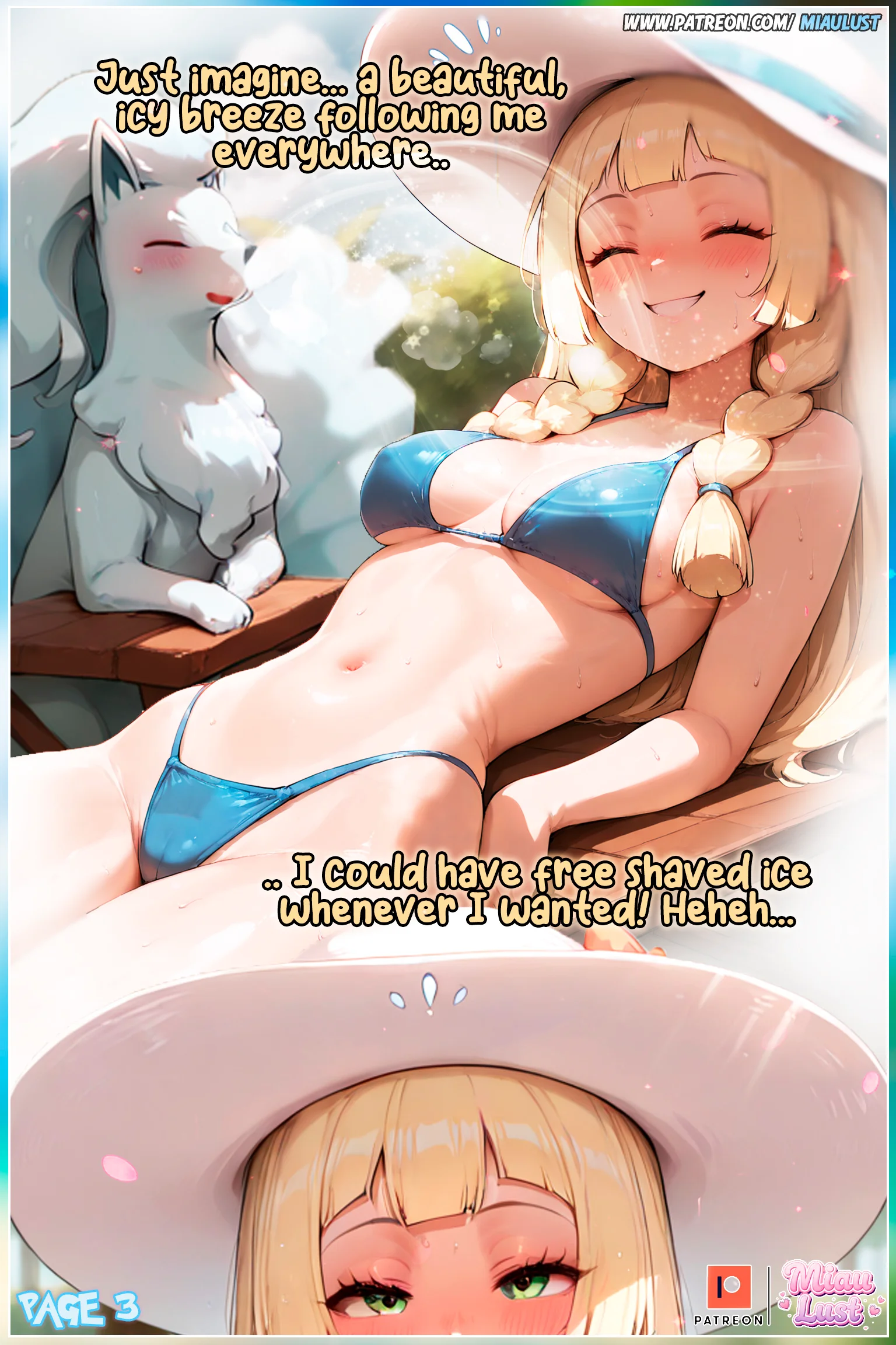 Lillie’s Scoop Pokemon parody comic by Miaulust — Lillie’s Scoop, page 5