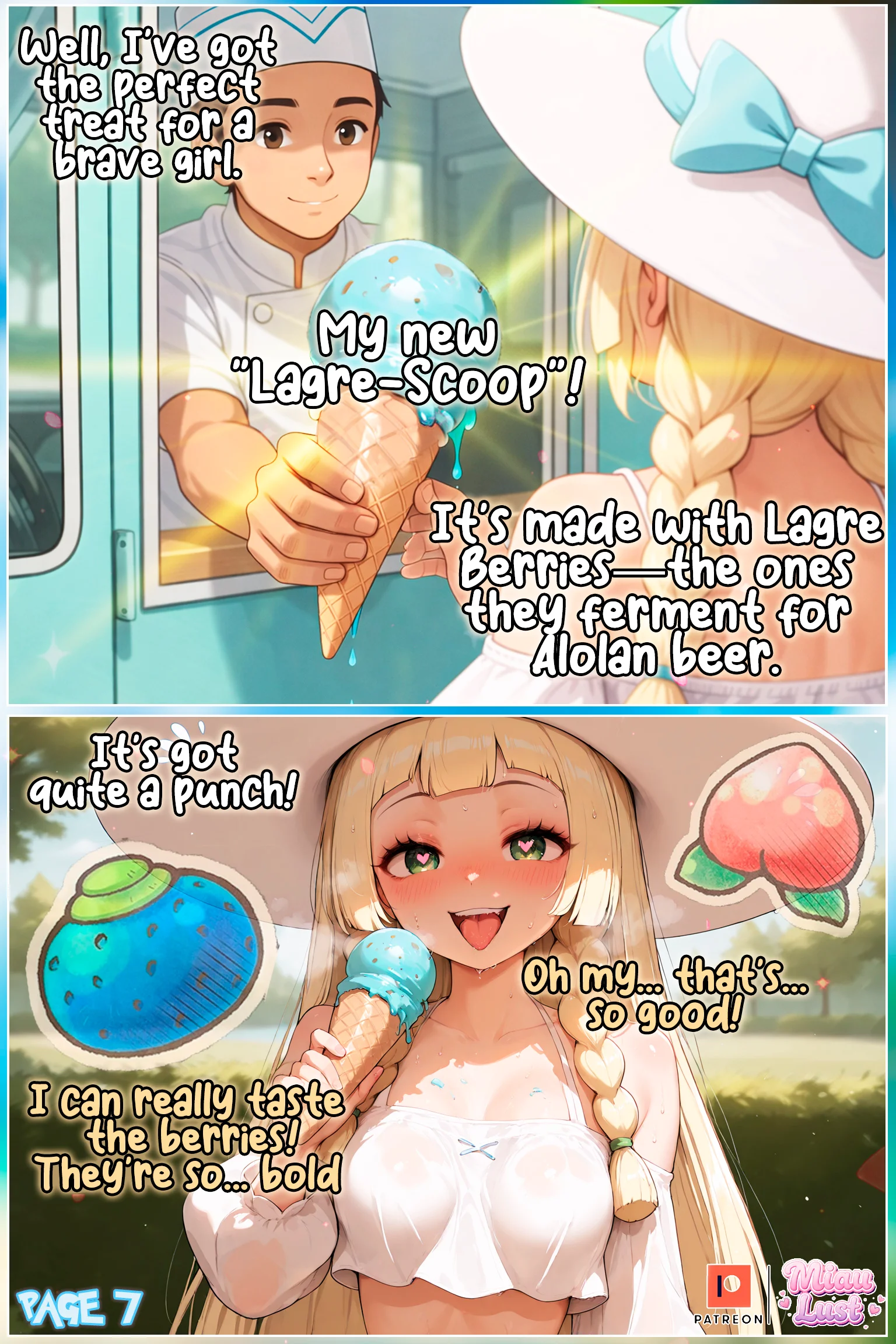 Lillie’s Scoop Pokemon parody comic by Miaulust — Lillie’s Scoop, page 9