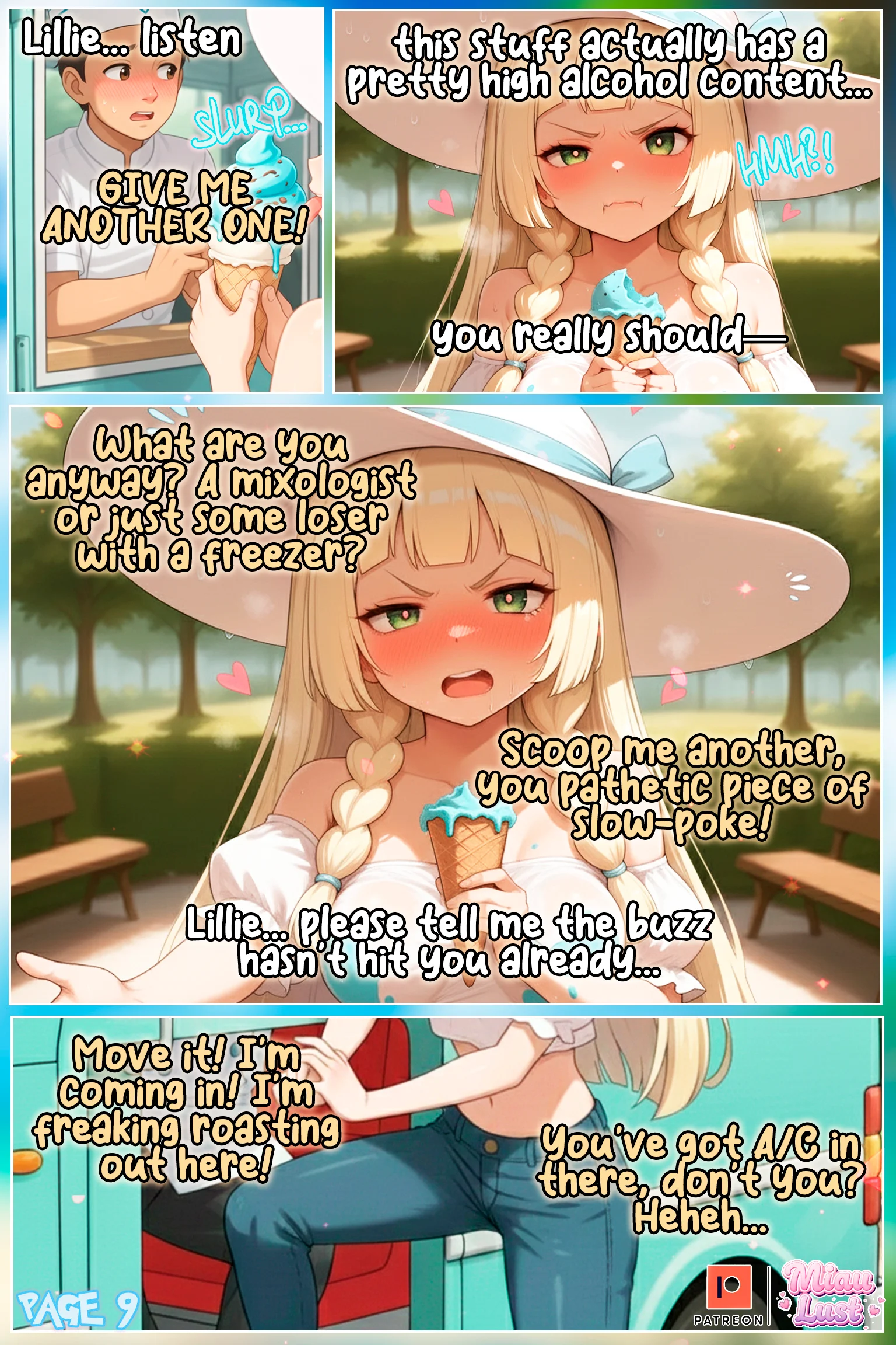 Lillie’s Scoop Pokemon parody comic by Miaulust — Lillie’s Scoop, page 11