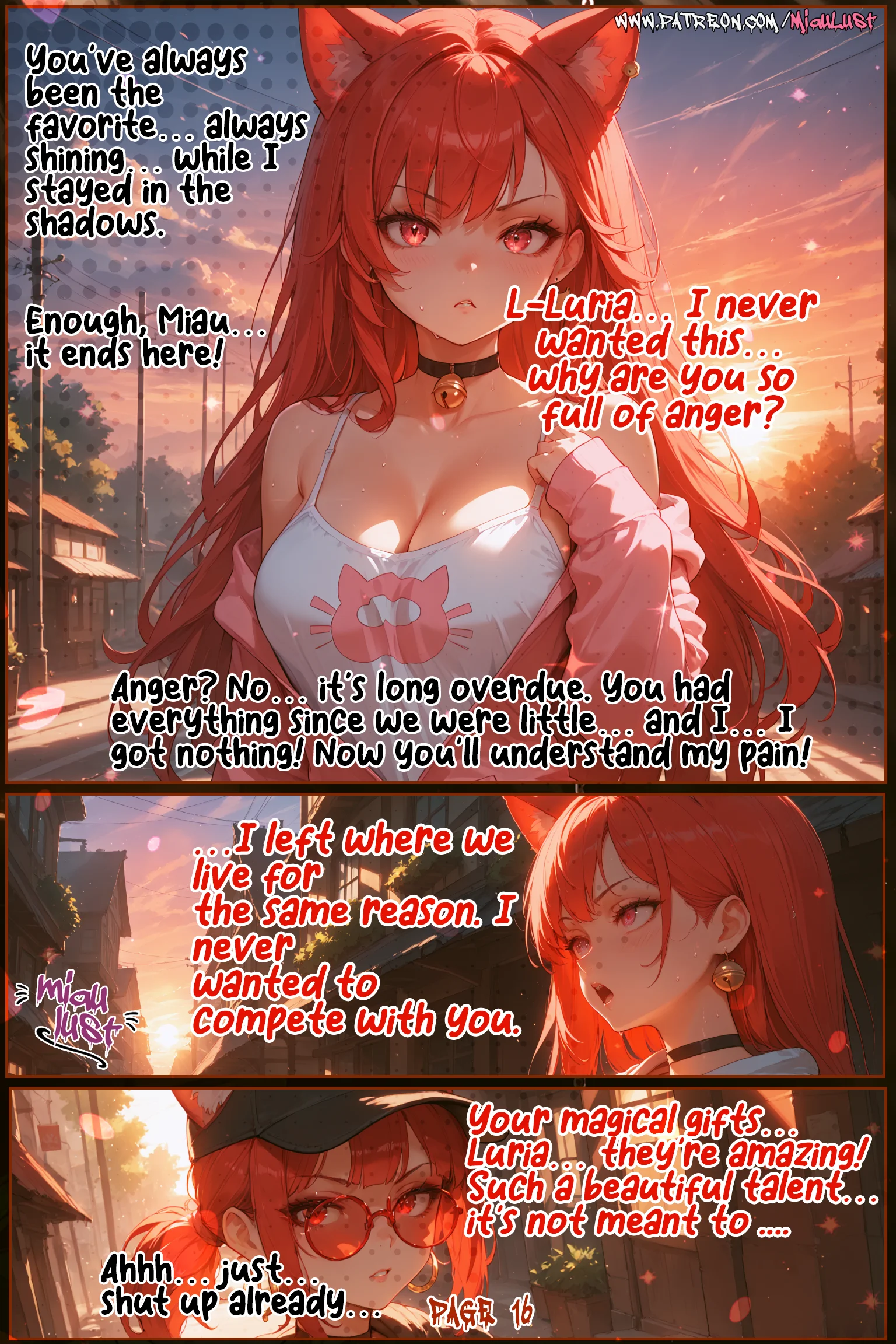 Miau original comic by Miaulust — Cat – Napped, page 18