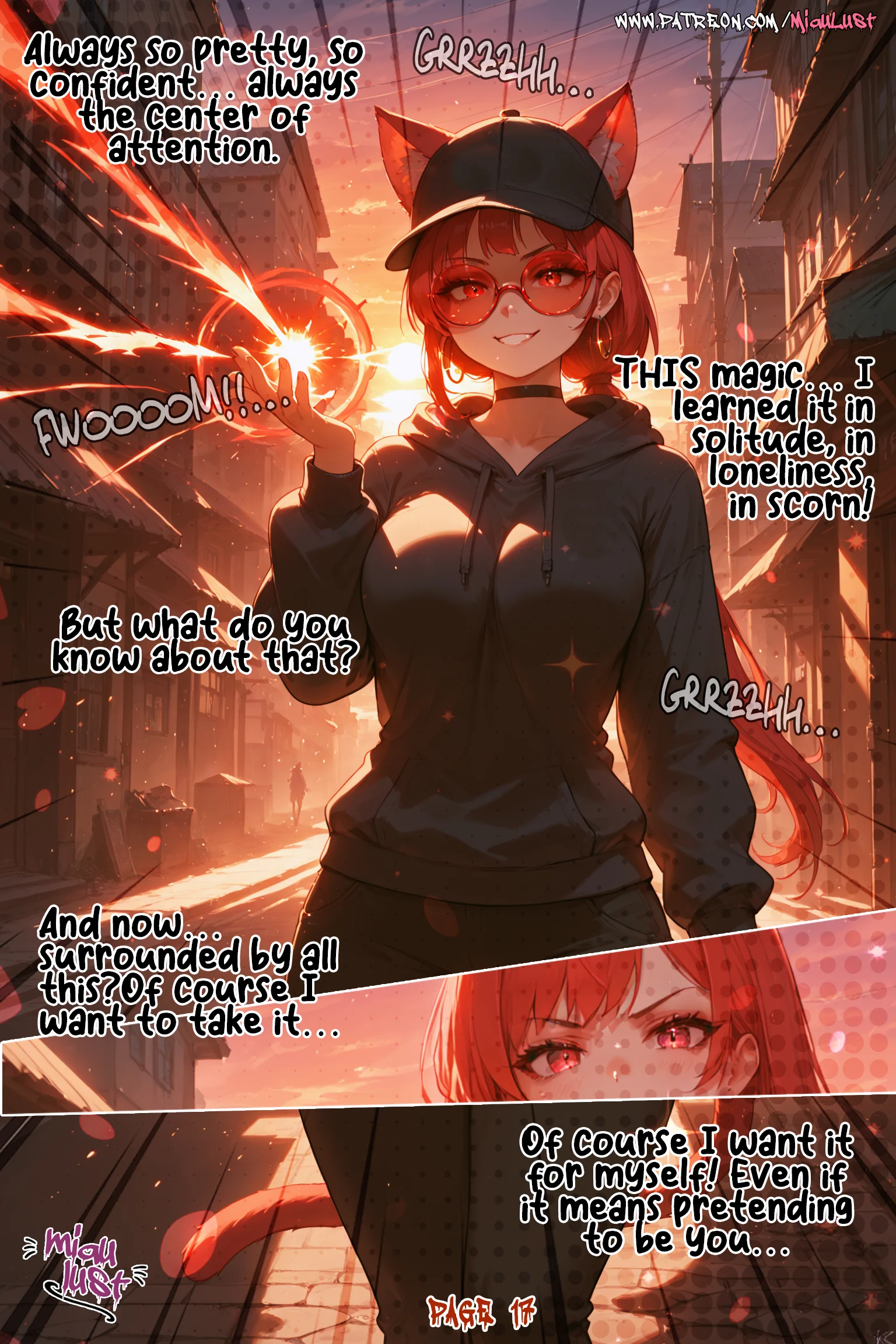 Miau original comic by Miaulust — Cat – Napped, page 19