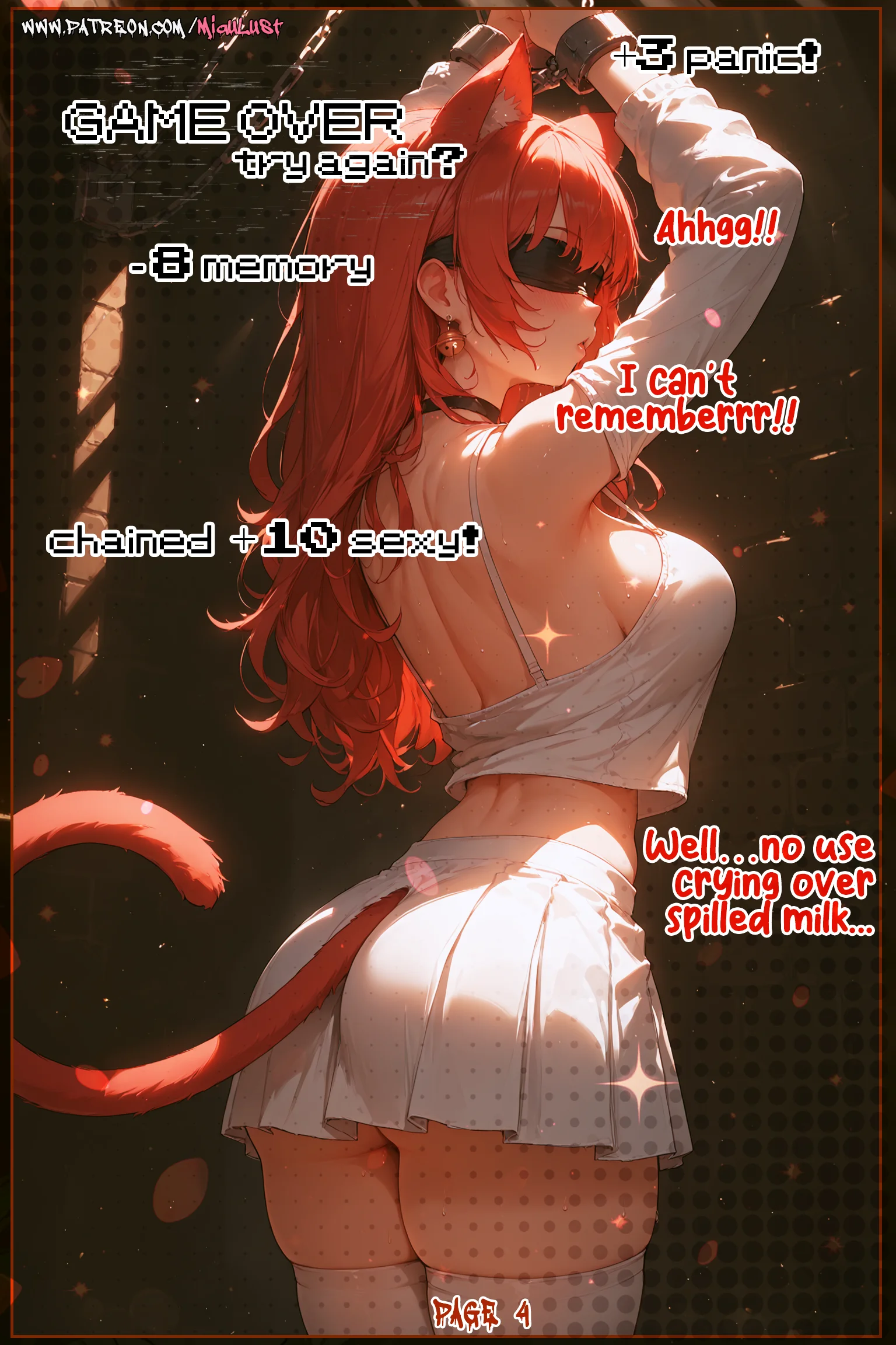 Miau original comic by Miaulust — Cat – Napped, page 5