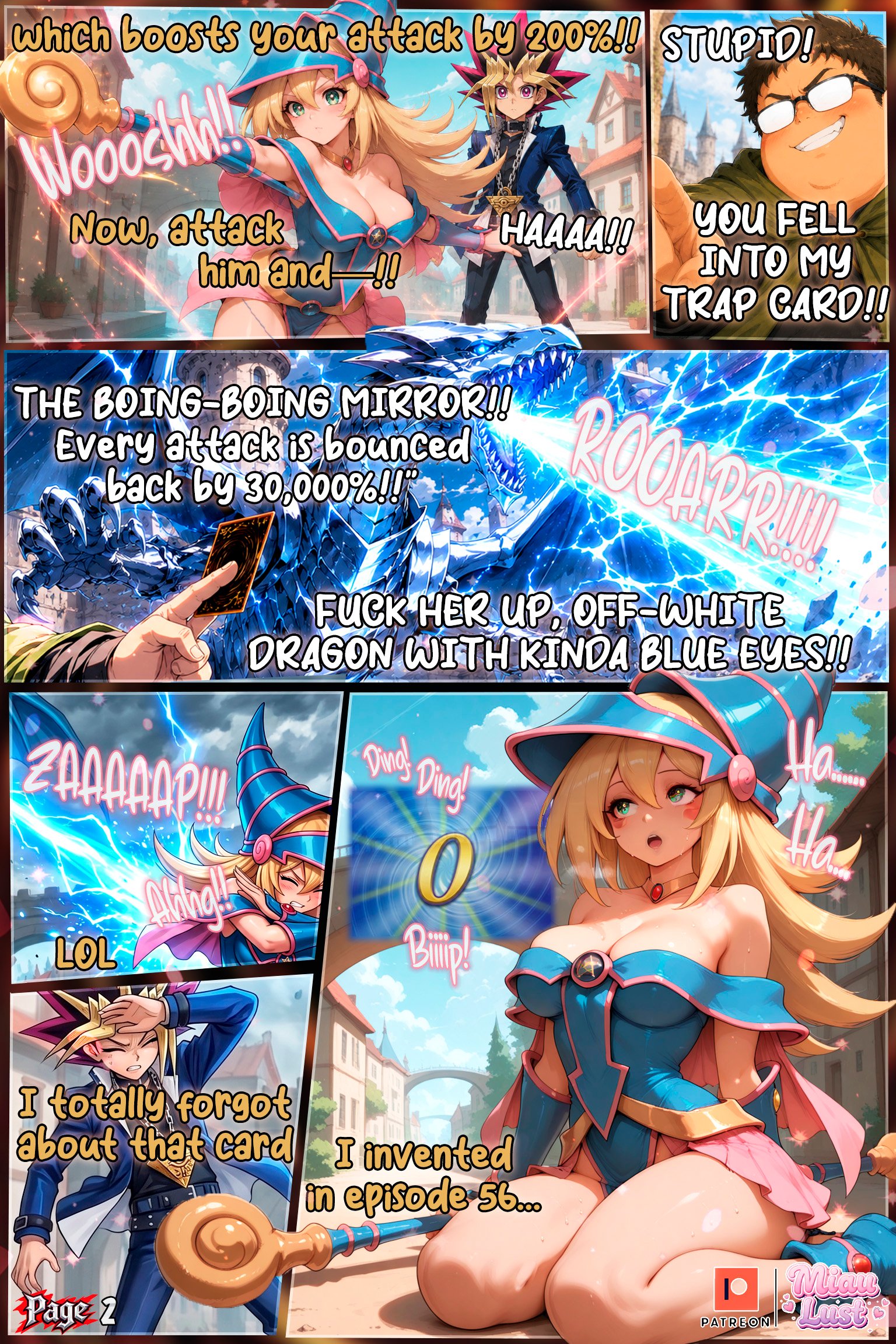Yu-gi-Hoe! original comic by Miaulust — Yu-gi-Hoe!, page 4