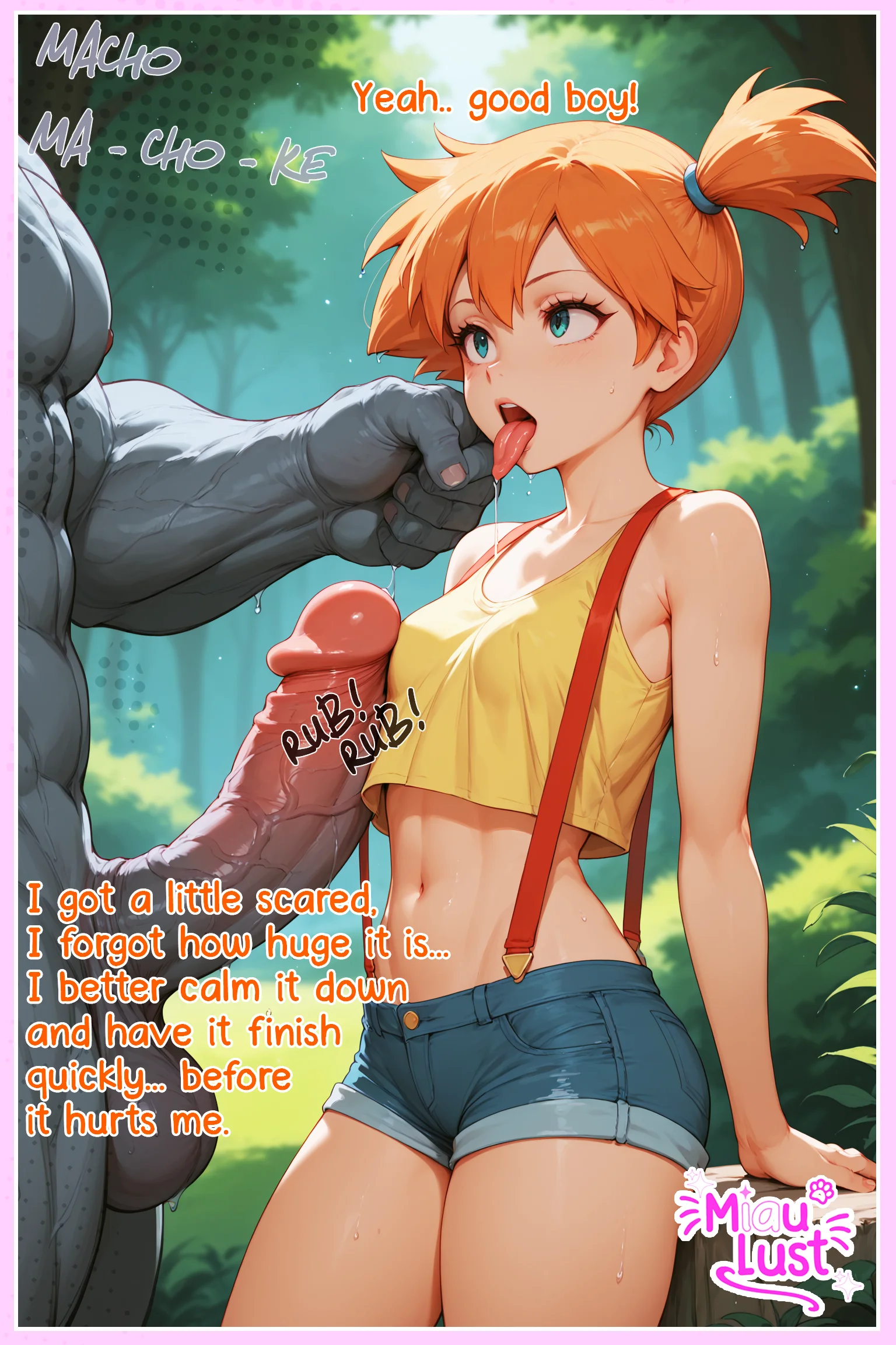 Misty Pokemon parody comic by Miaulust — In Misty’s Care, page 11