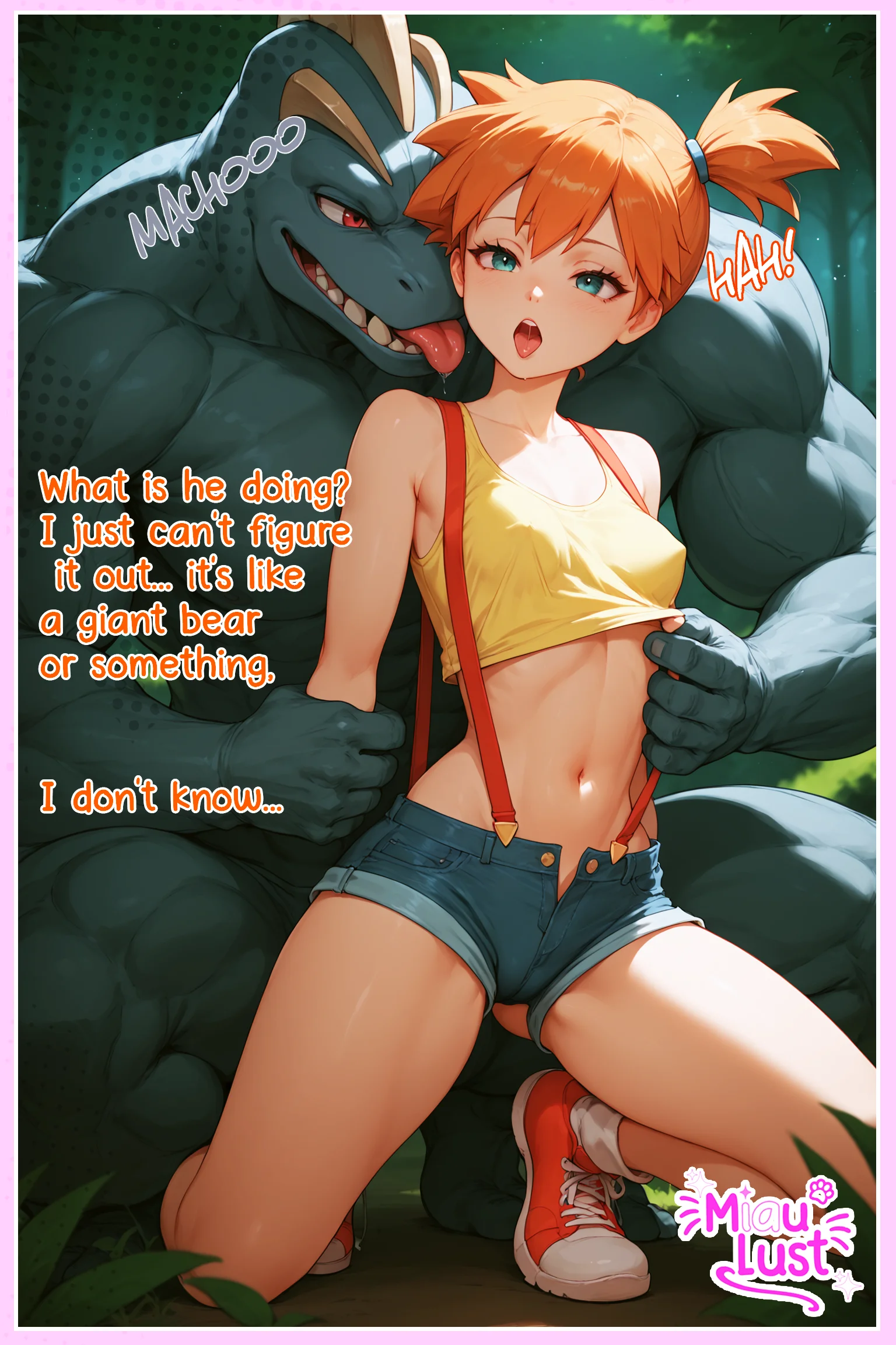 Misty Pokemon parody comic by Miaulust — In Misty’s Care, page 12