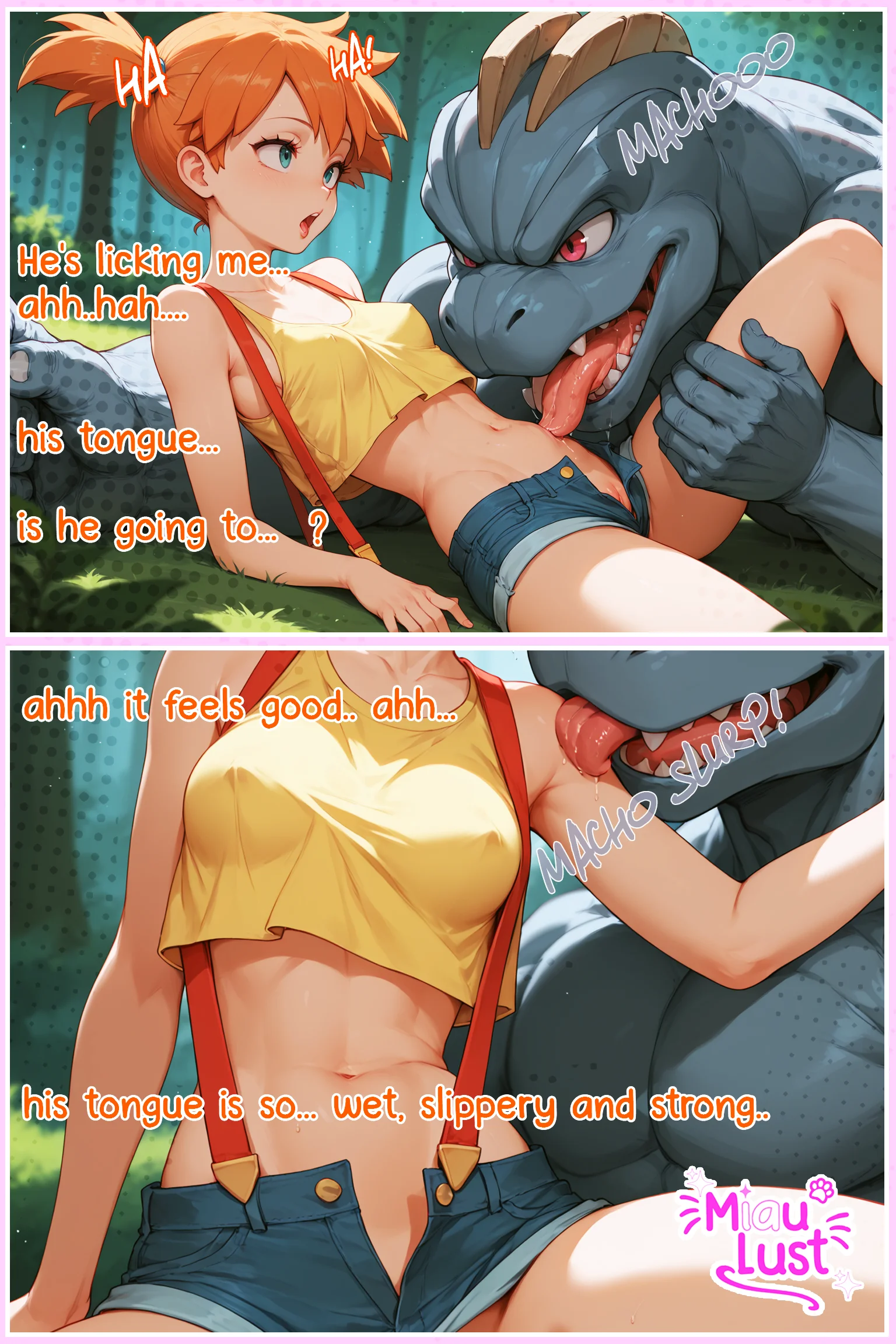 Misty Pokemon parody comic by Miaulust — In Misty’s Care, page 13