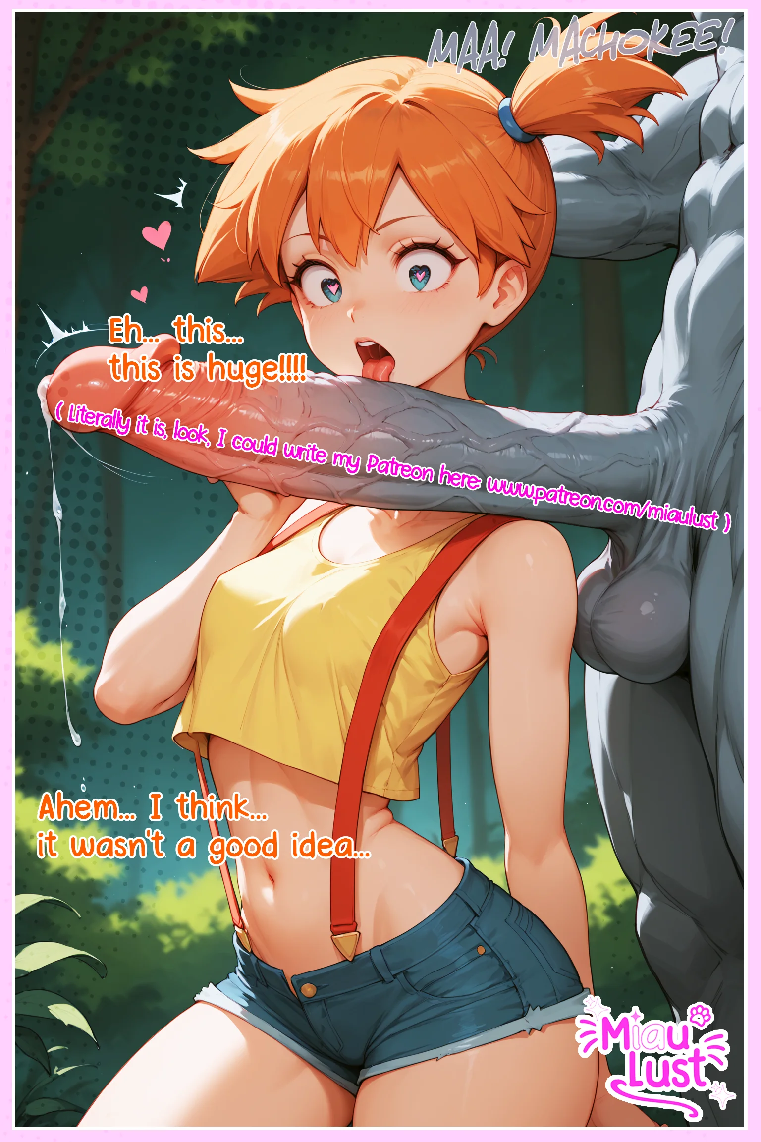 Misty Pokemon parody comic by Miaulust — In Misty’s Care, page 7