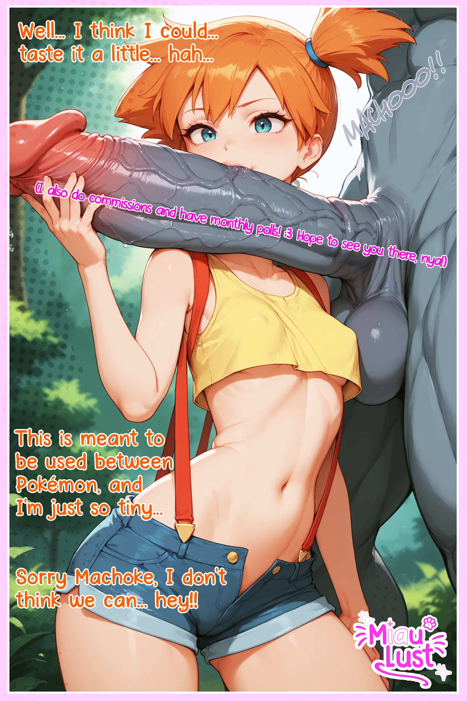 Misty Pokemon parody comic by Miaulust — In Misty’s Care, page 8
