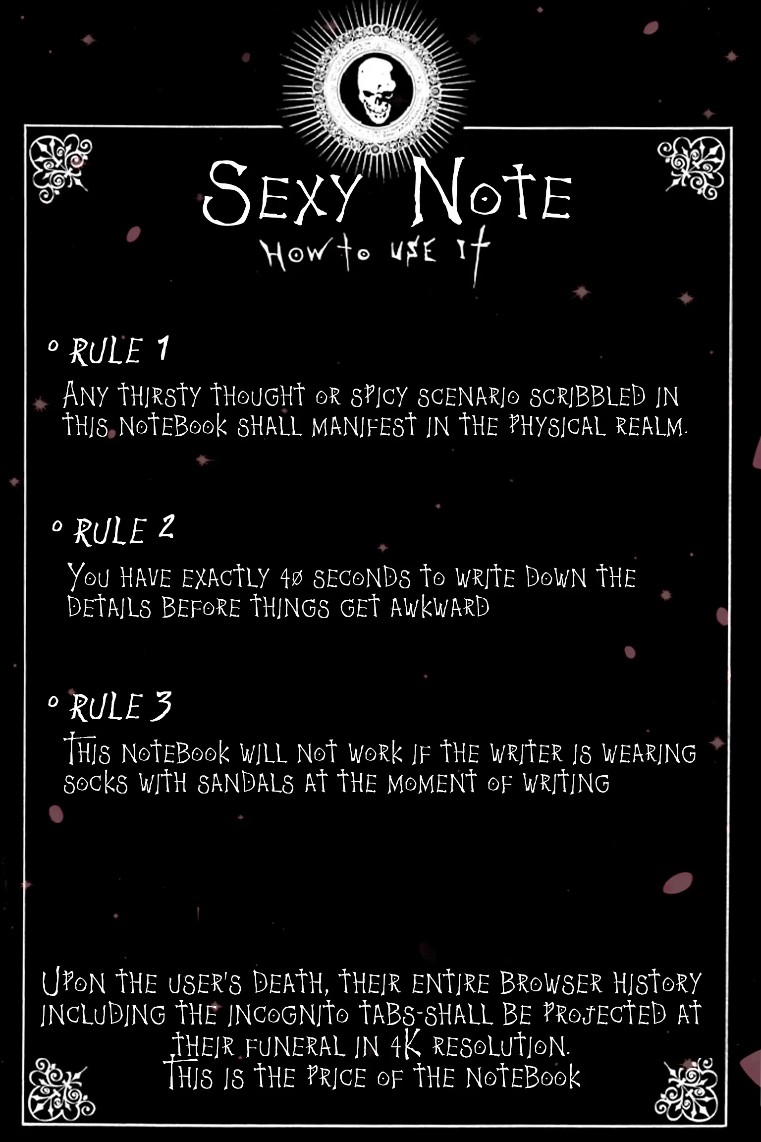 Sexy Note original comic by Miaulust — Sexy Note, page 3