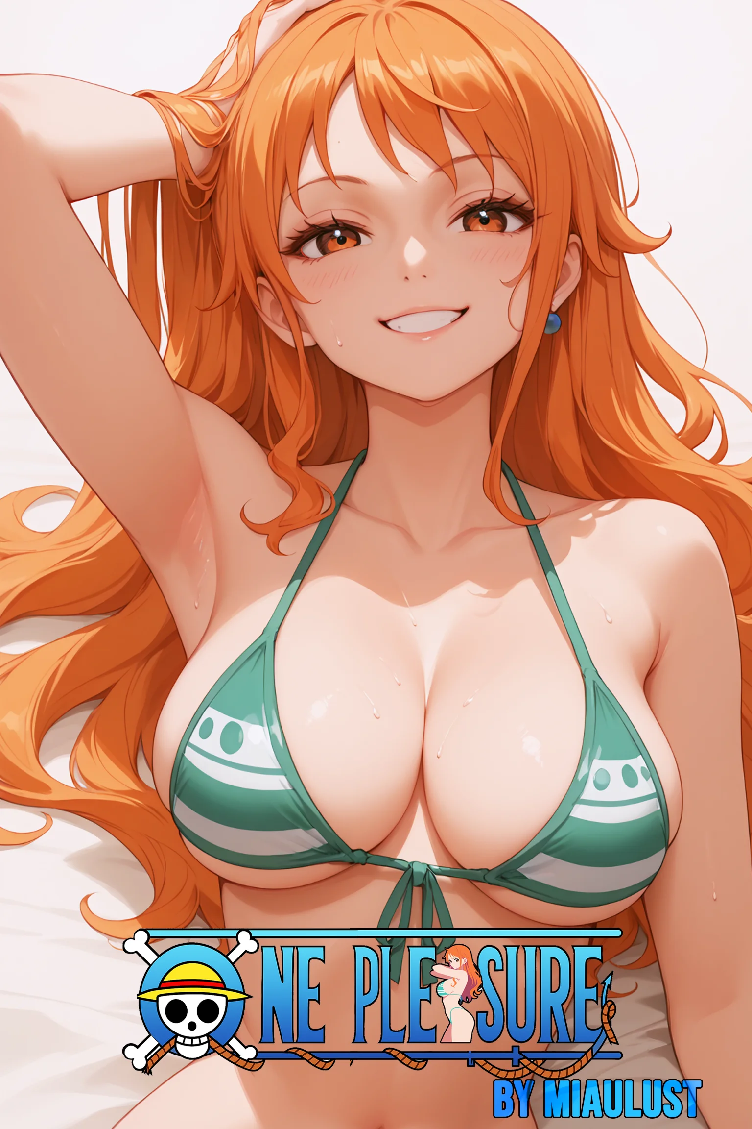 Nami One Piece parody comic by Miaulust — One Pleasure – Nami, page 2
