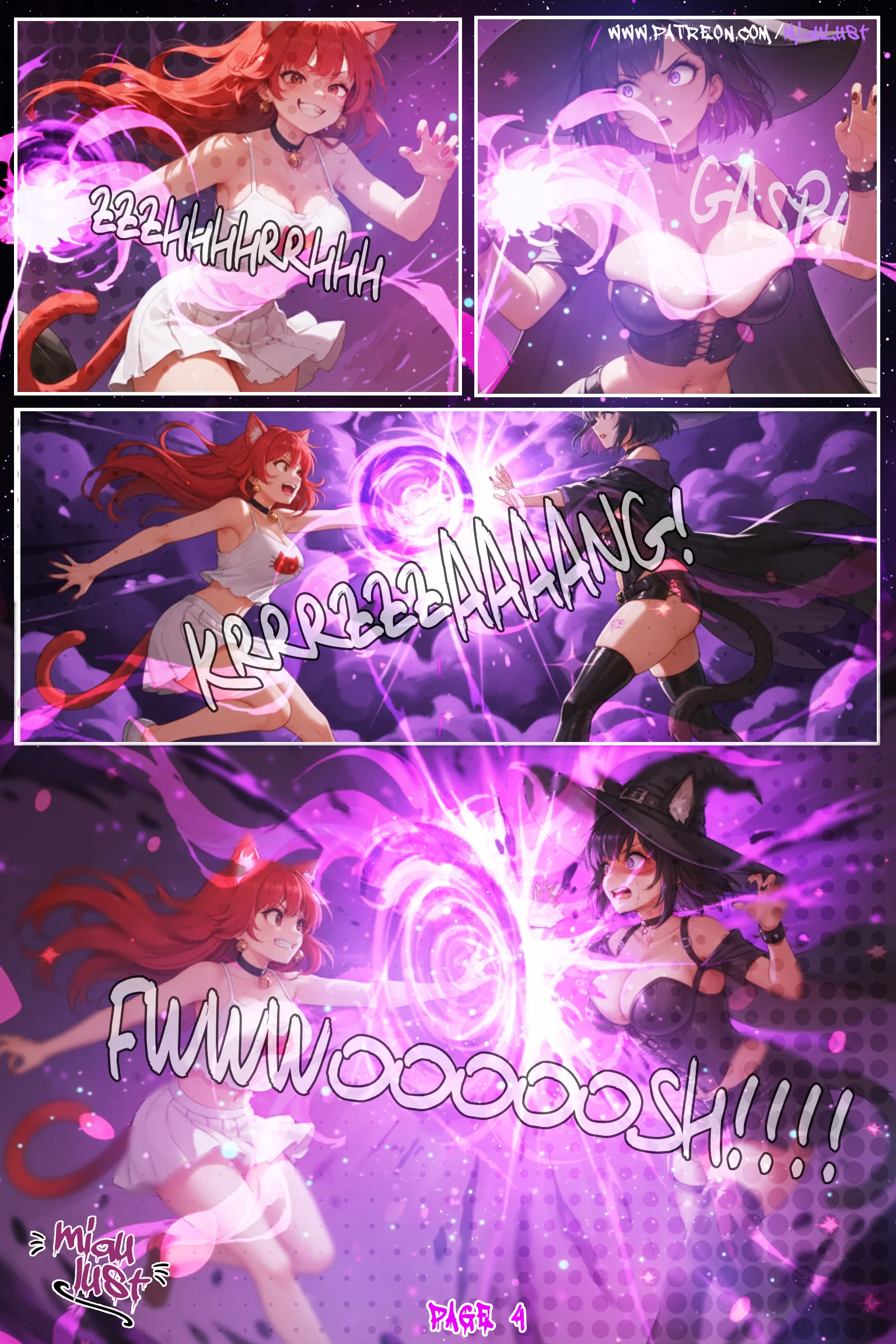 Power and Miau Pokemon parody comic by Miaulust — Cat – Napped 3, page 5