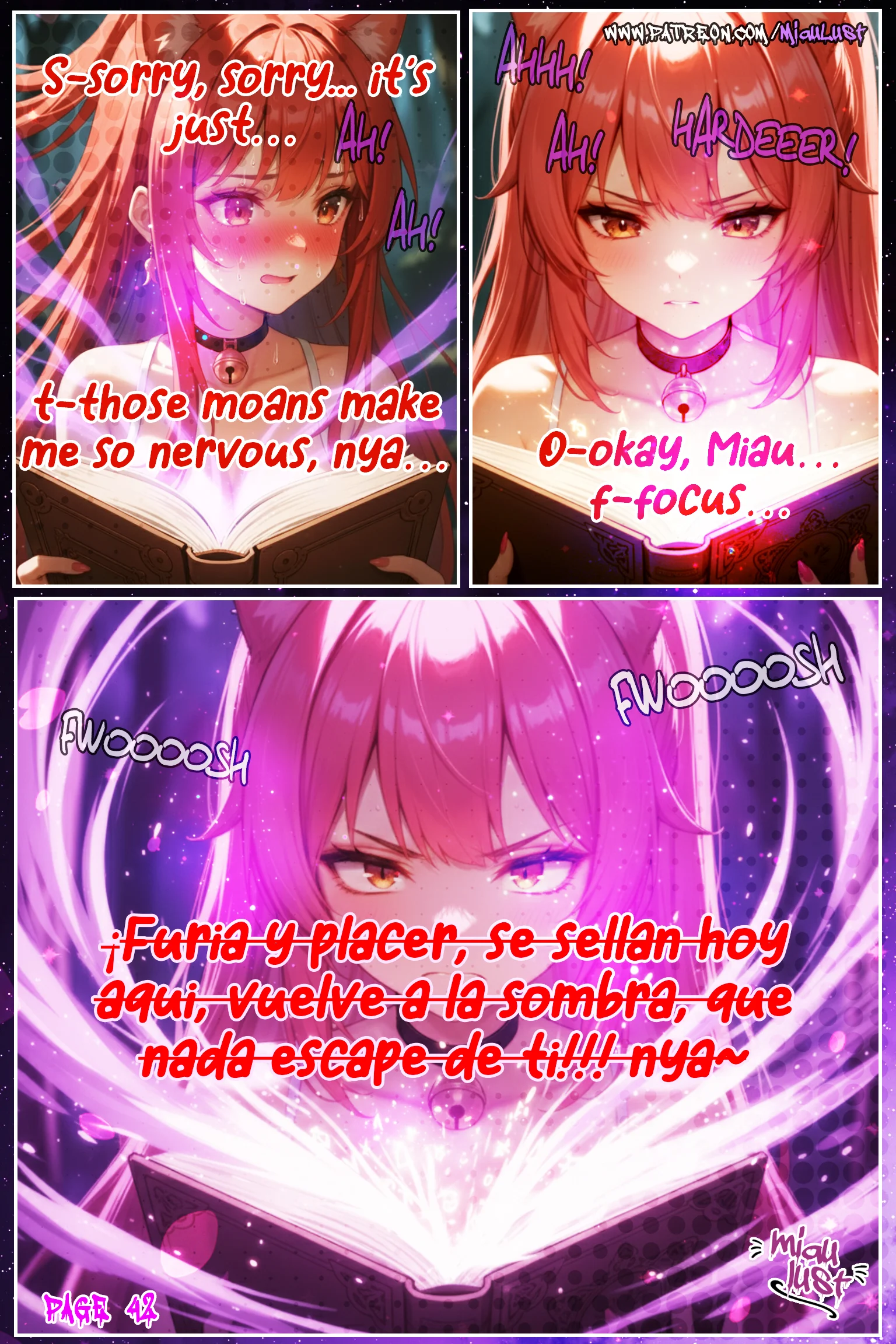 Power and Miau Pokemon parody comic by Miaulust — Cat – Napped 3, page 48