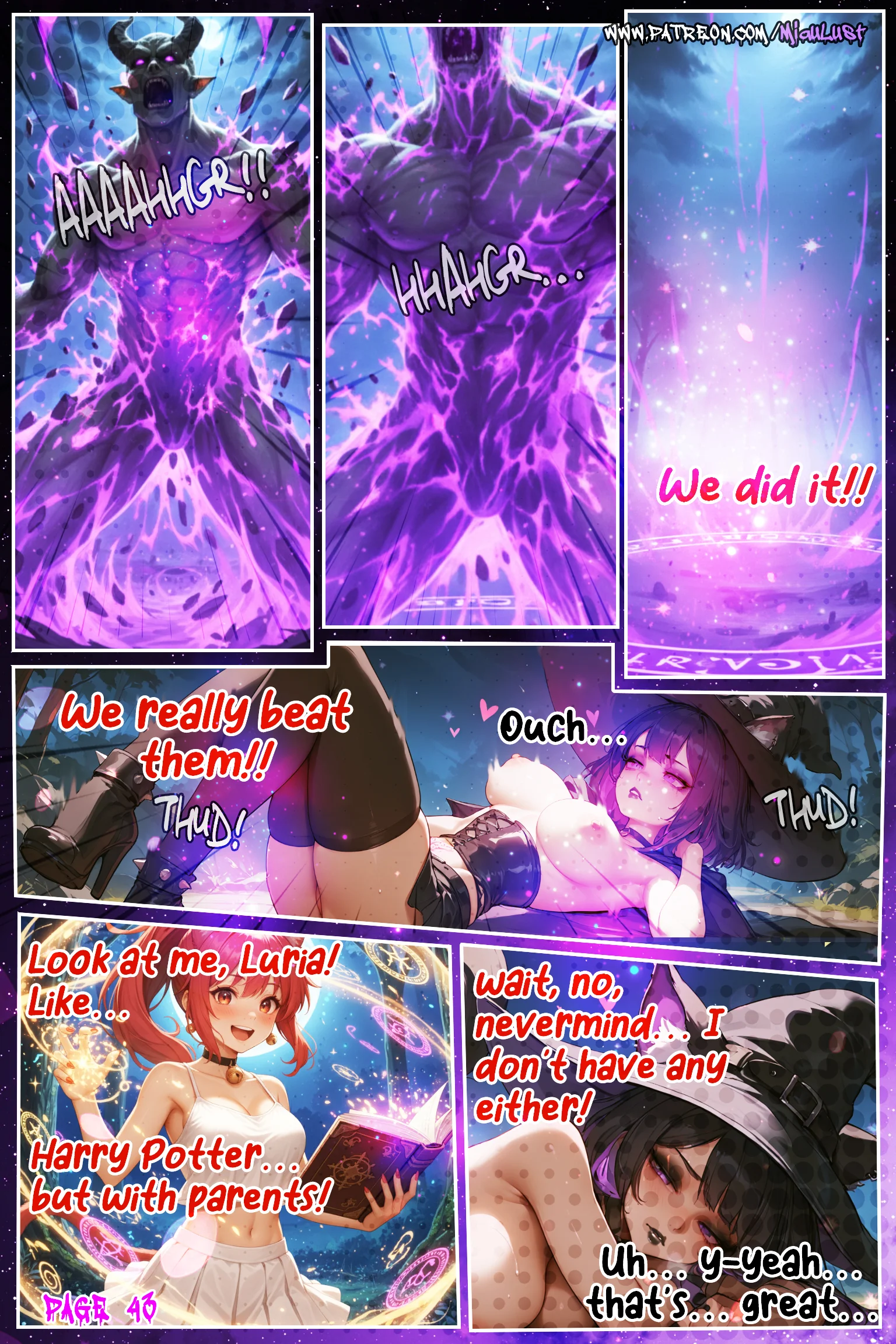 Power and Miau Pokemon parody comic by Miaulust — Cat – Napped 3, page 49