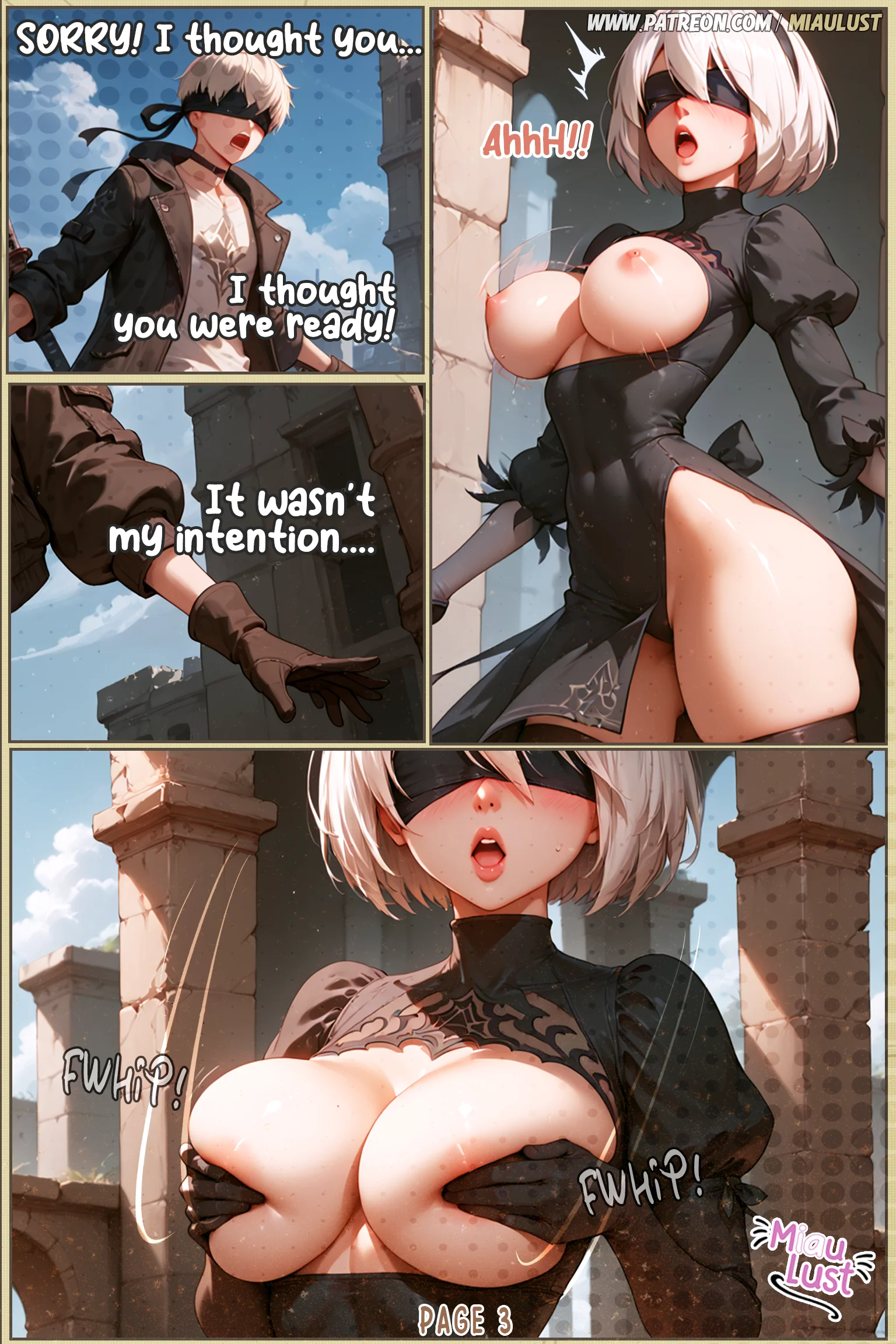 Nier: Sexmata original comic by Miaulust — Nier: Sexmata, page 5