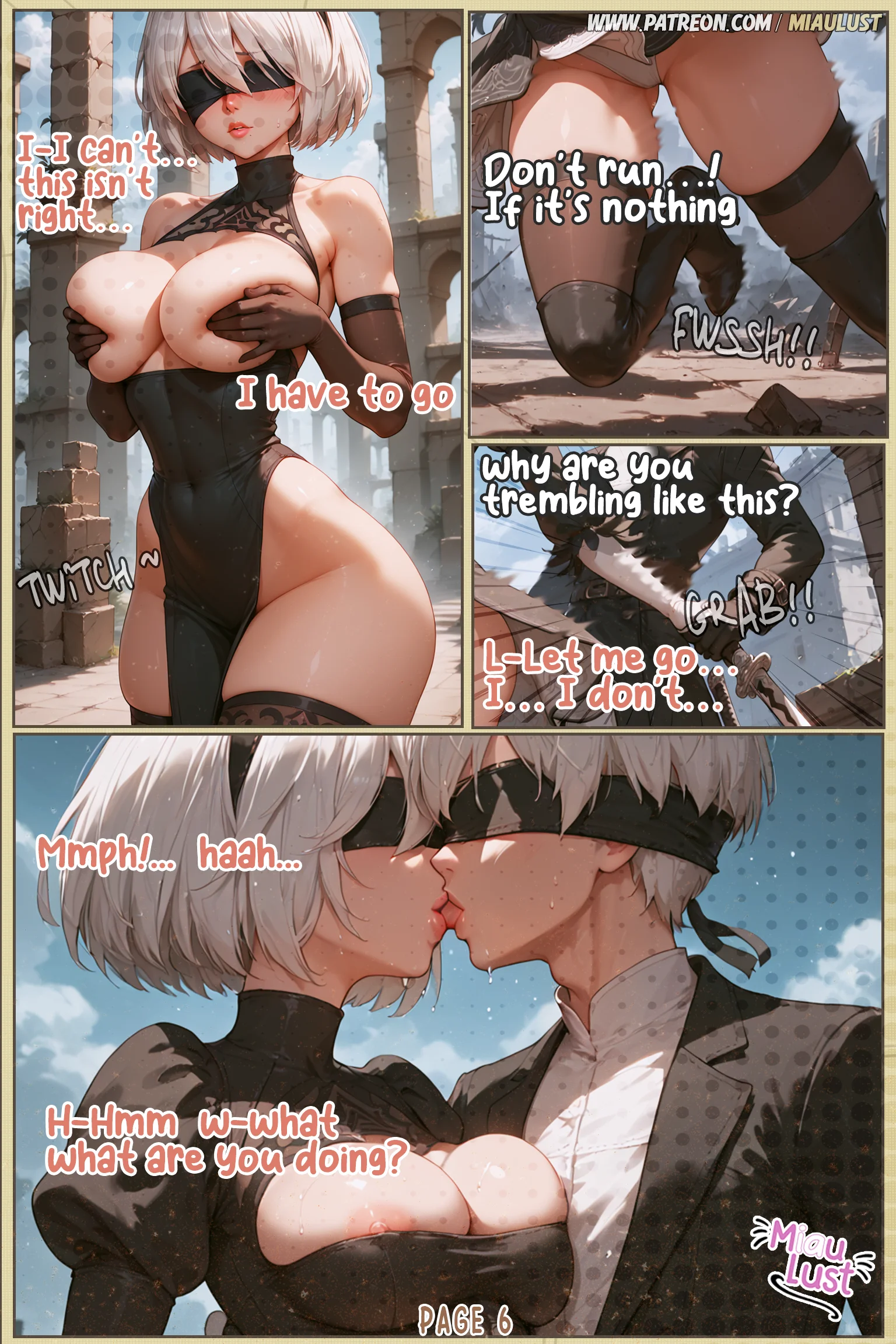 Nier: Sexmata original comic by Miaulust — Nier: Sexmata, page 9