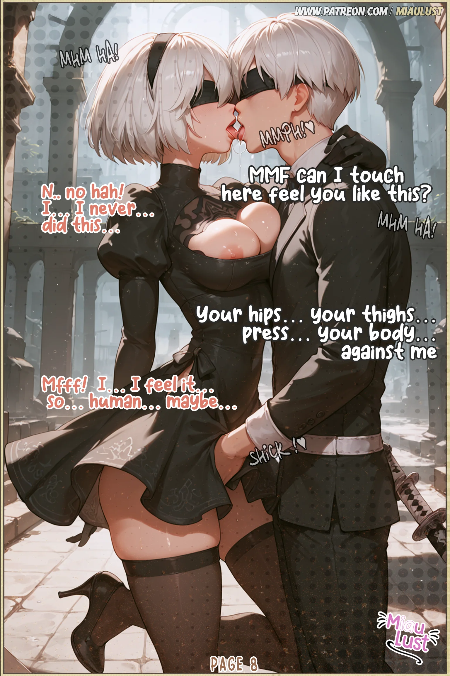 Nier: Sexmata original comic by Miaulust — Nier: Sexmata, page 11
