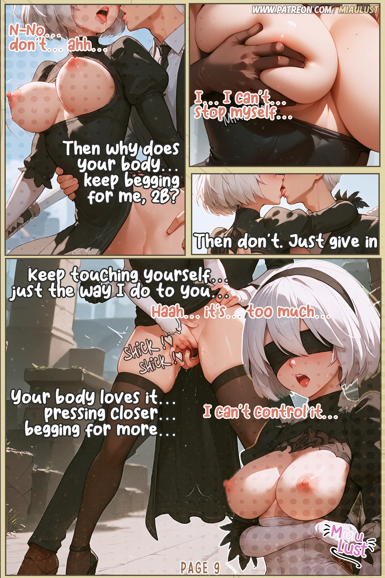 Nier: Sexmata original comic by Miaulust — Nier: Sexmata, page 12
