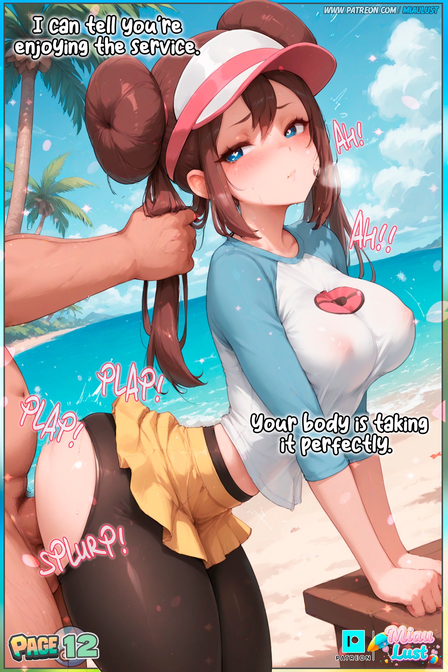 Rosa Pokemon parody comic by Miaulust — White & Wet! PoketPals, page 15