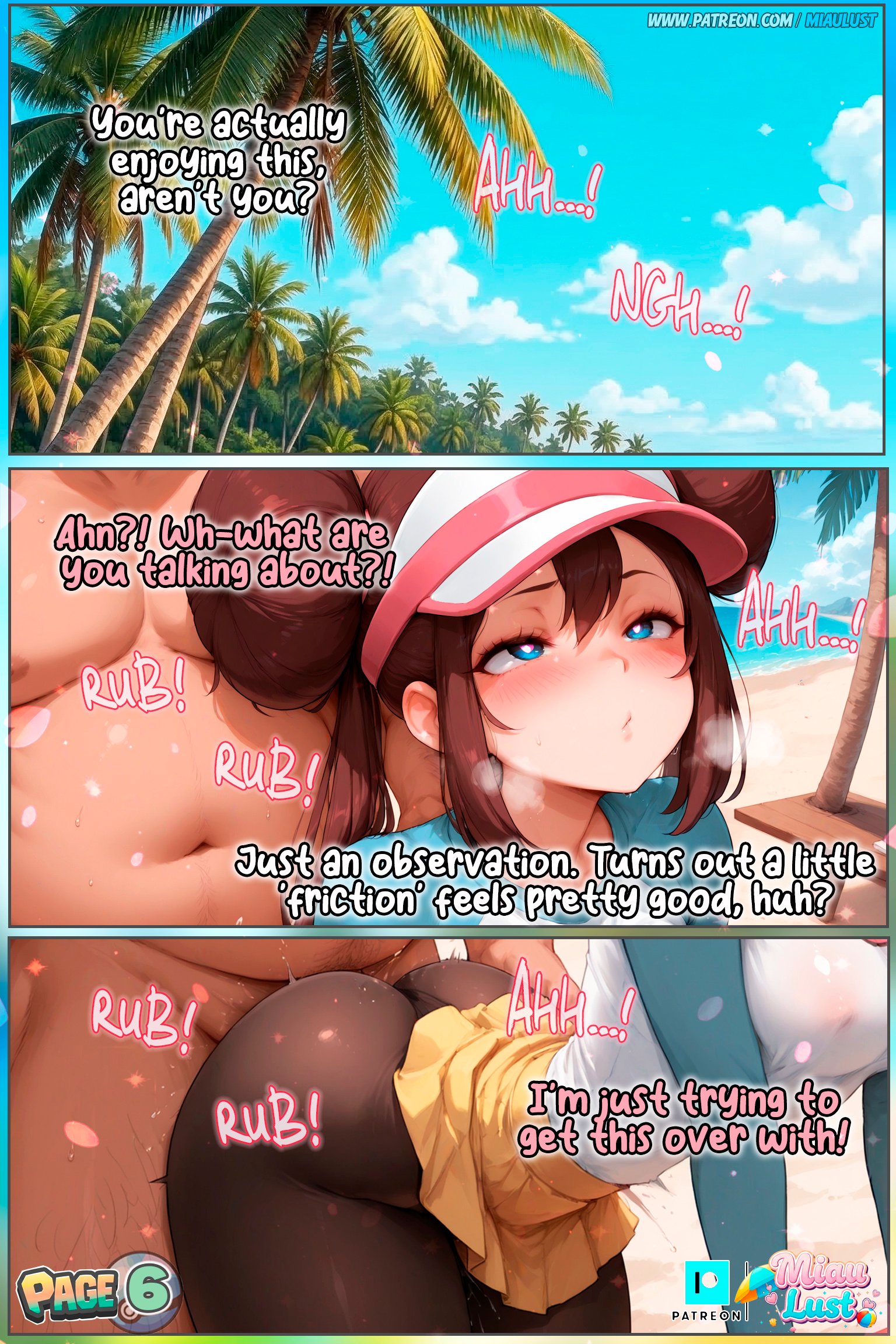 Rosa Pokemon parody comic by Miaulust — White & Wet! PoketPals, page 9