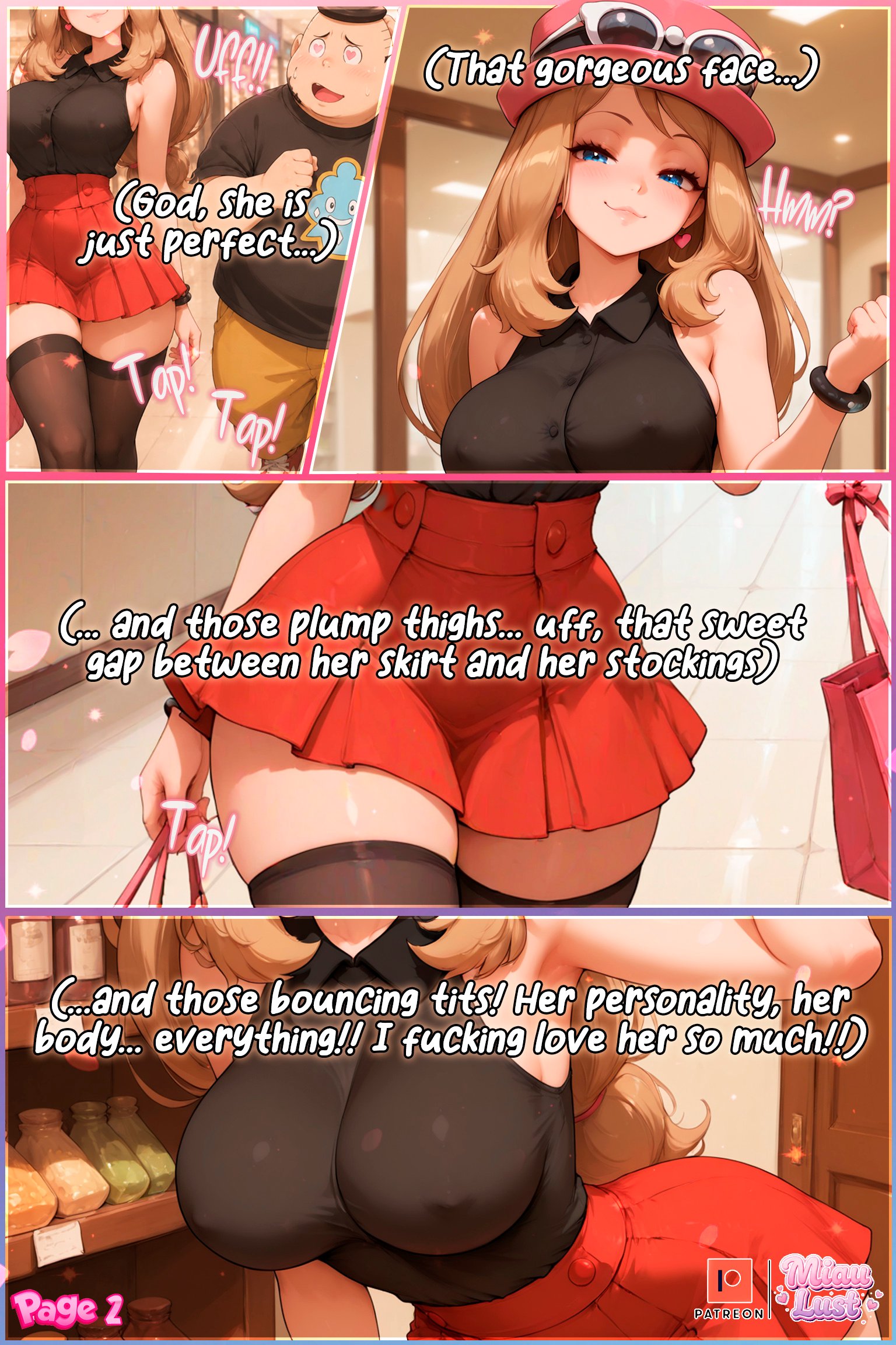 Serena Pokemon parody comic by Miaulust — Serena’s 20K Panty Deal!, page 5