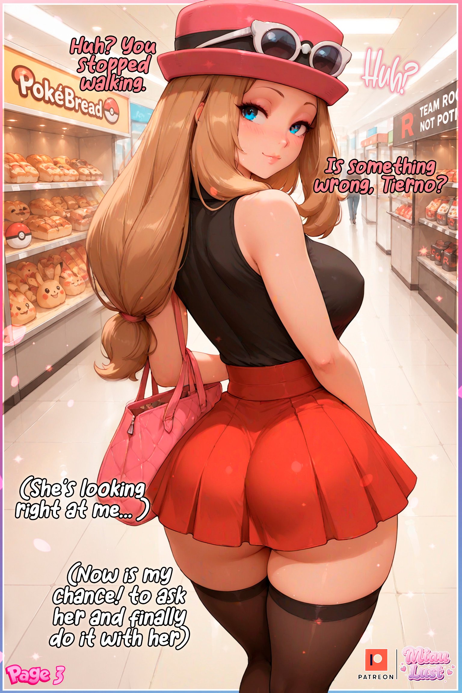 Serena Pokemon parody comic by Miaulust — Serena’s 20K Panty Deal!, page 6