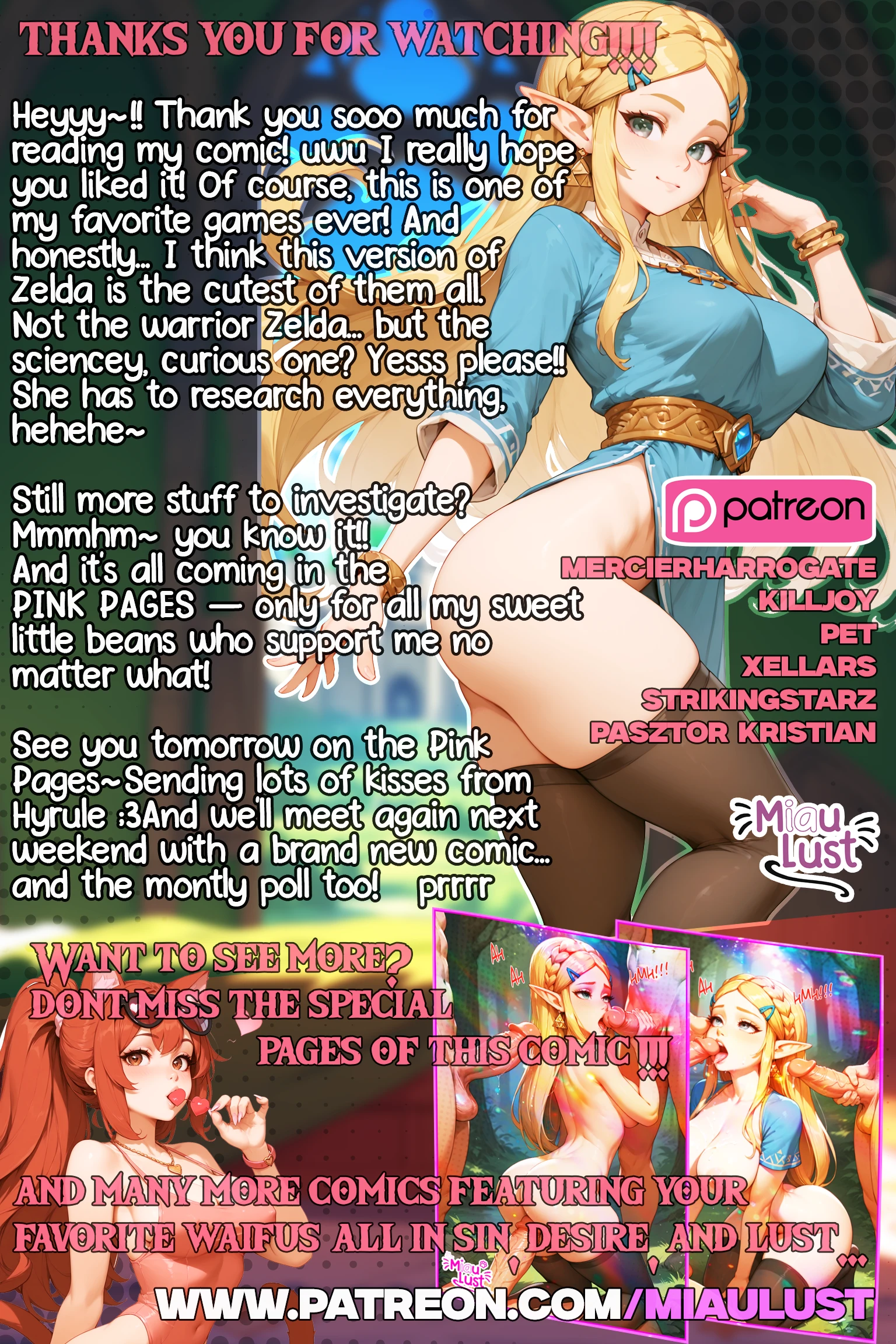 Zelda Zelda parody comic by Miaulust — Zelda – Breast of the Lust, page 15