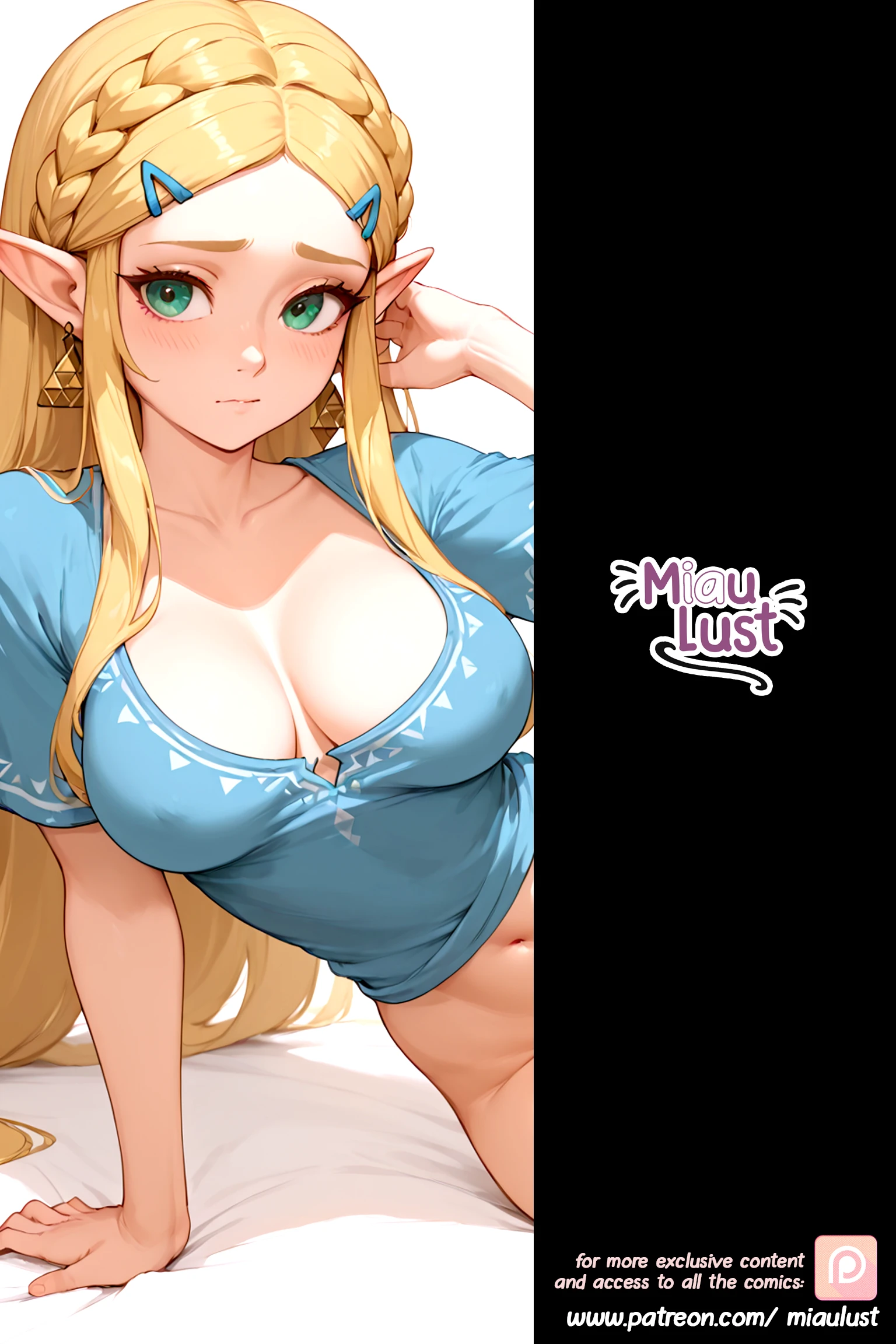 Zelda Zelda parody comic by Miaulust — Zelda – Breast of the Lust, page 3