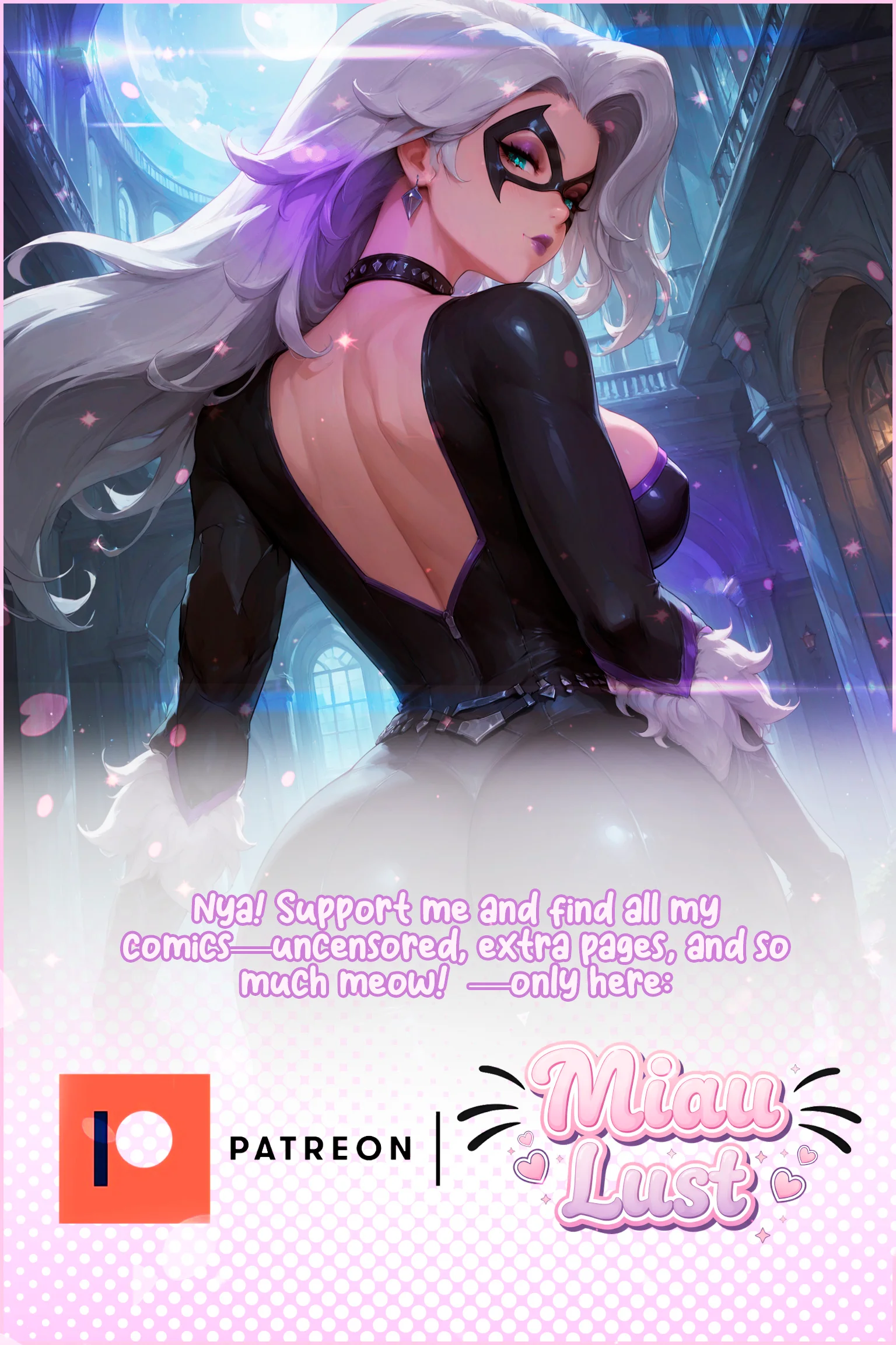 Black Cat – The Vault Key original comic by Miaulust — Black Cat – The Vault Key, page 11