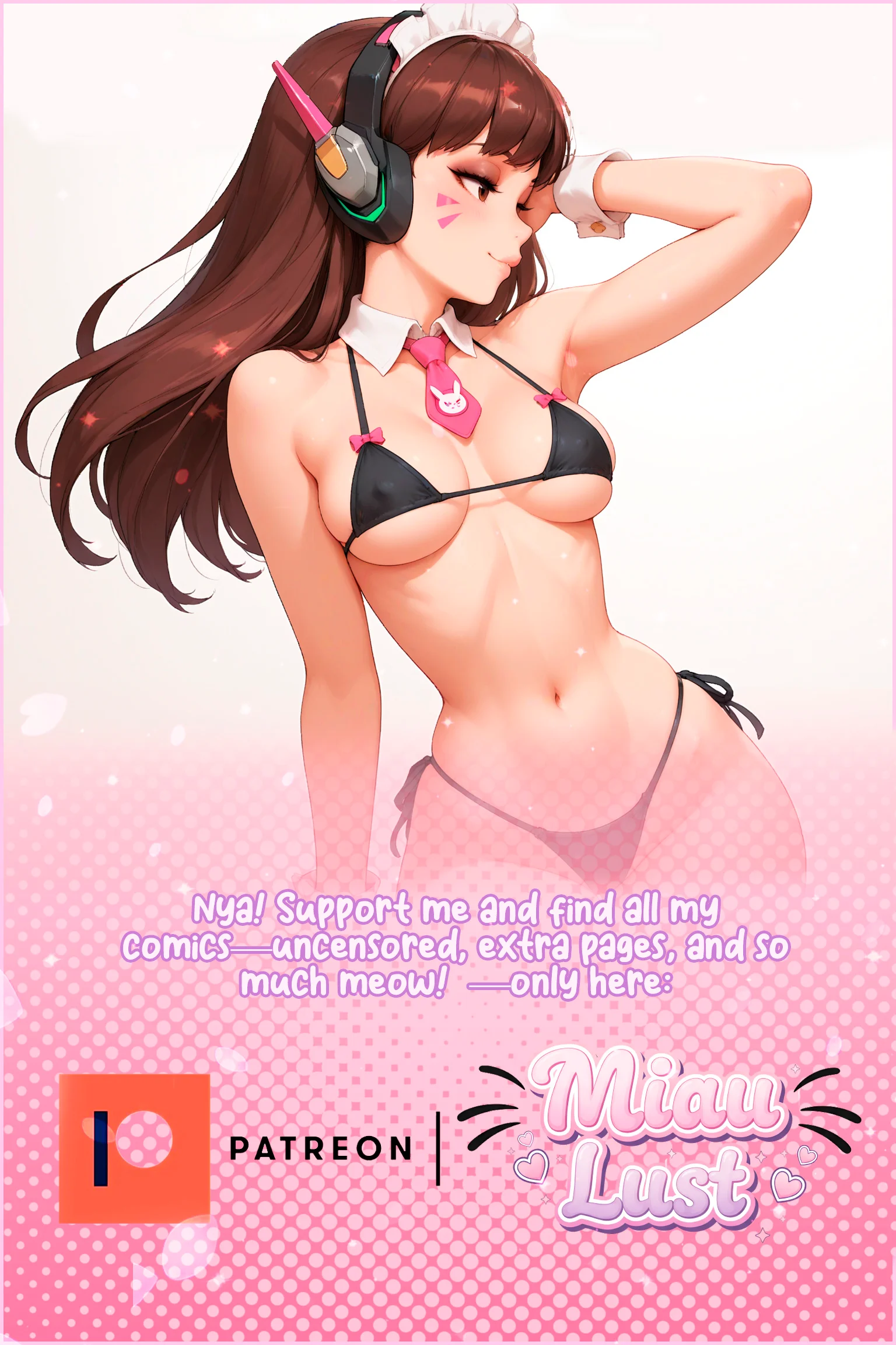 D.Va Overwatch parody comic by Miaulust — D.va Maid Service, page 10