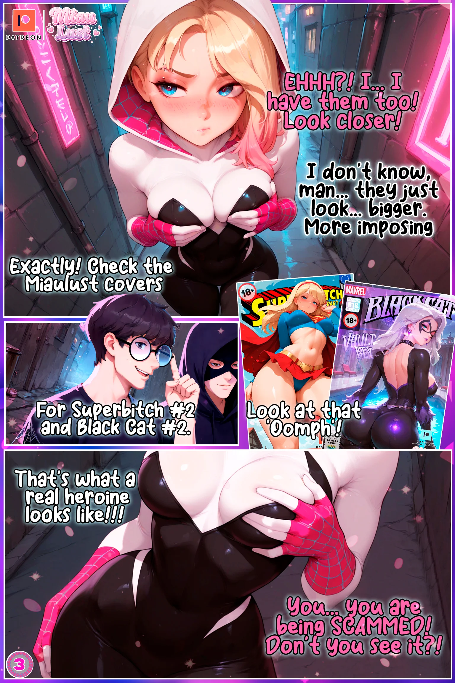Into the Slutty-Verse original comic by Miaulust — Into the Slutty-Verse, page 4