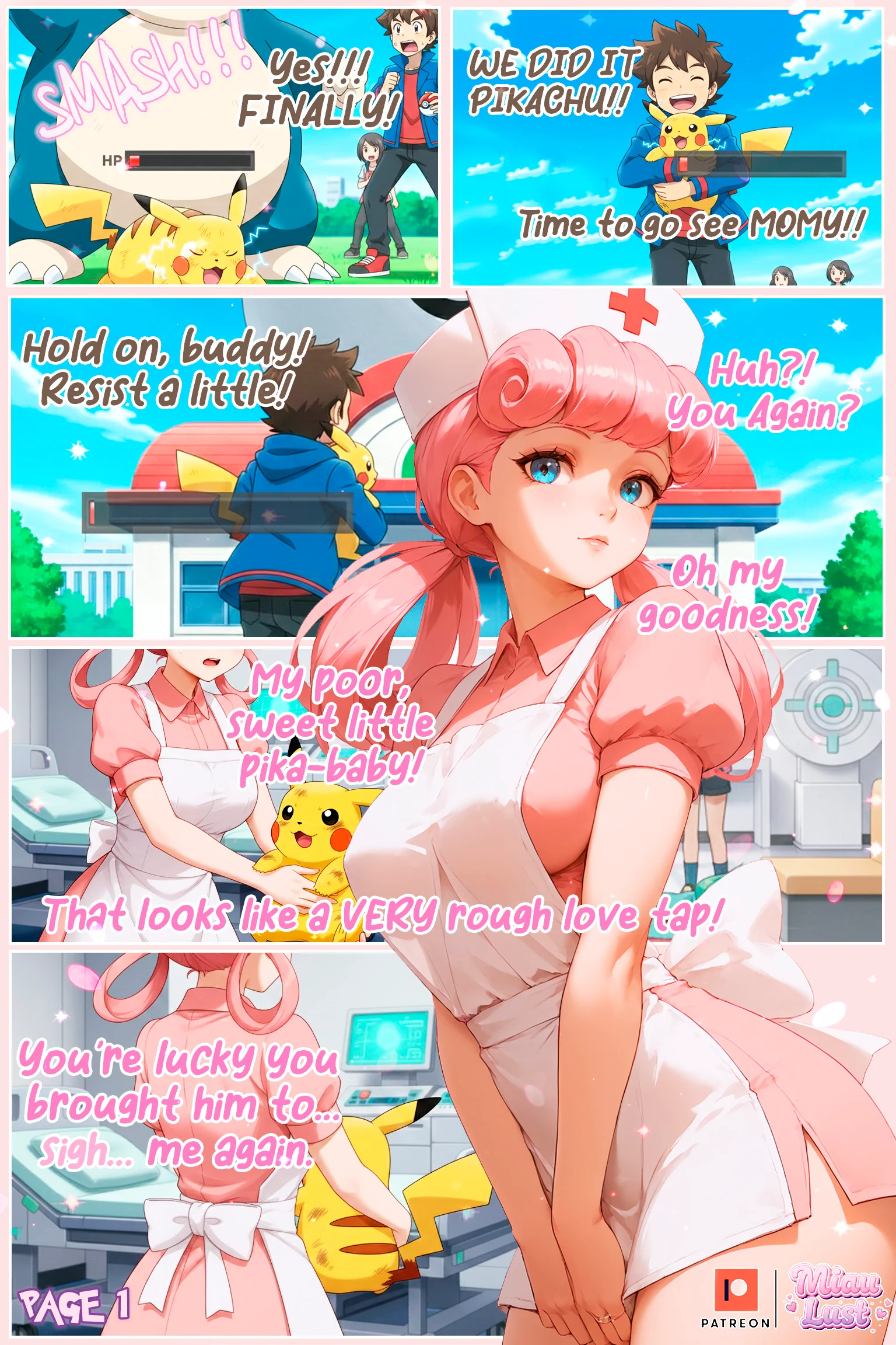 Gotta extract’ em all! original comic by Miaulust — Gotta extract’ em all!, page 3