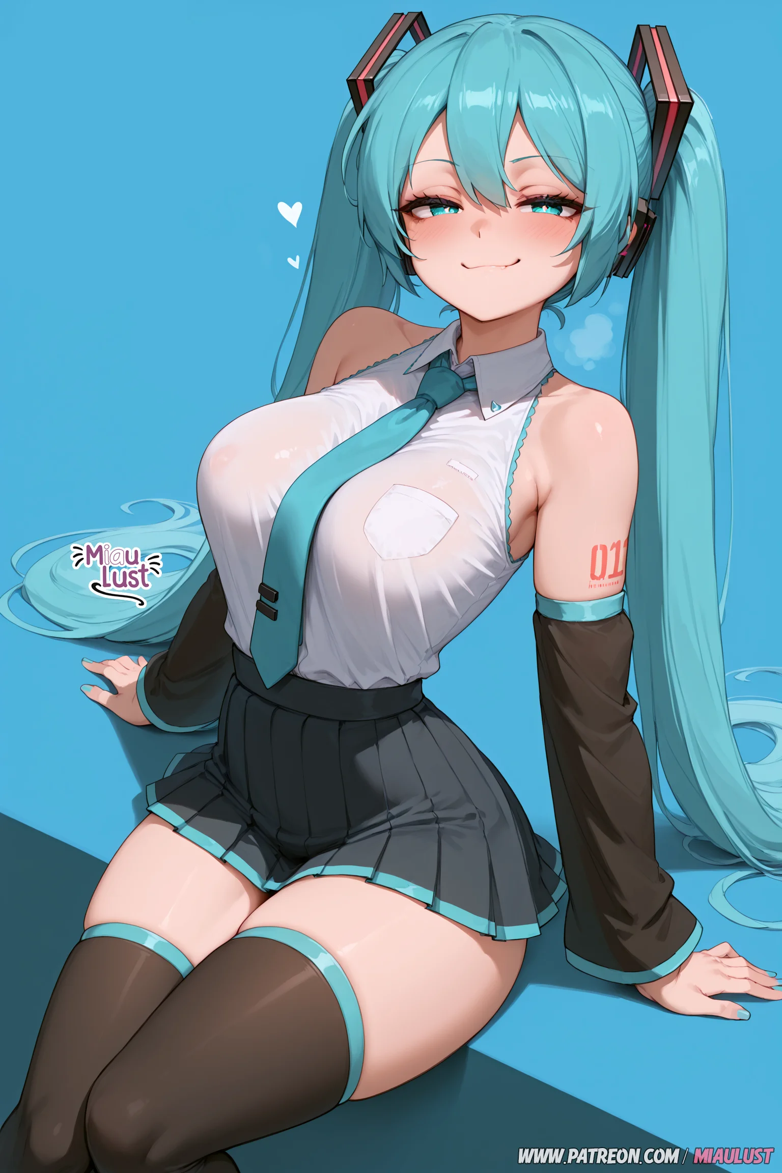 Hatsune Miku Vocaloid parody comic by Miaulust — VIP Only – Hatsune Miku, page 2